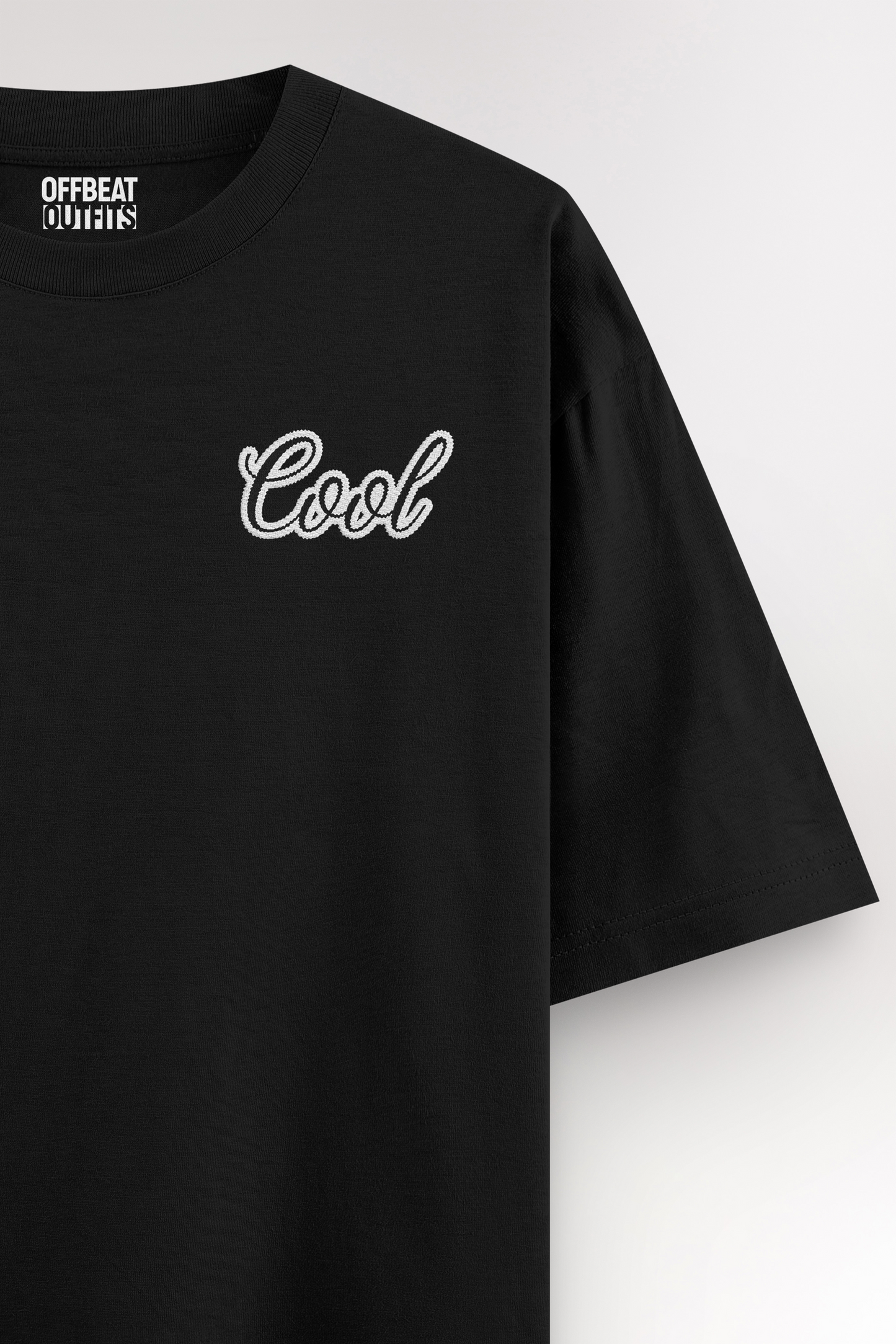 Cool Embroidery Oversized T-shirt