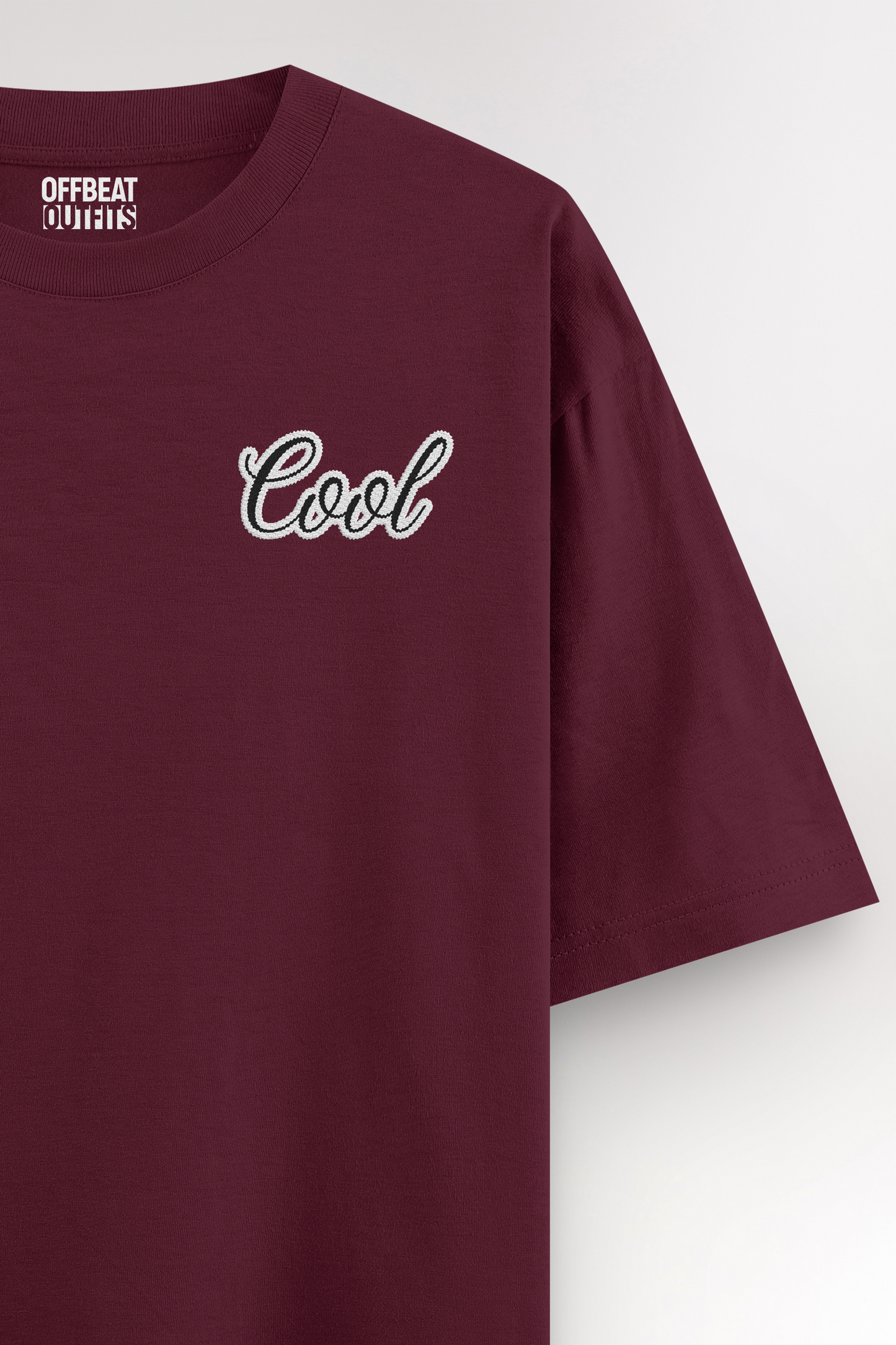 Cool Embroidery Oversized T-shirt