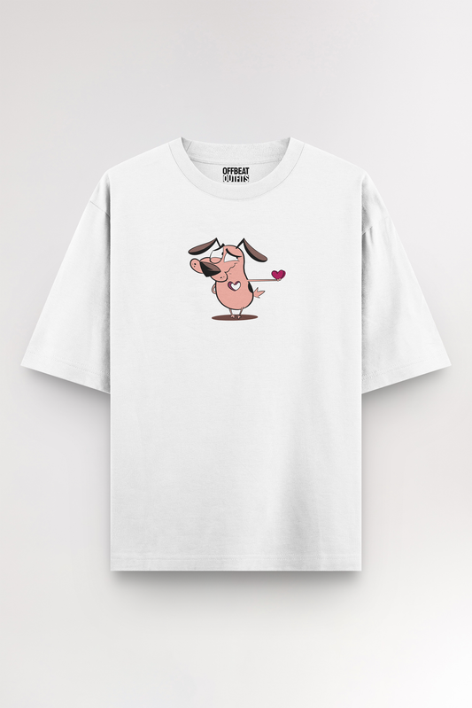 Courage dog | Oversized T-shirt
