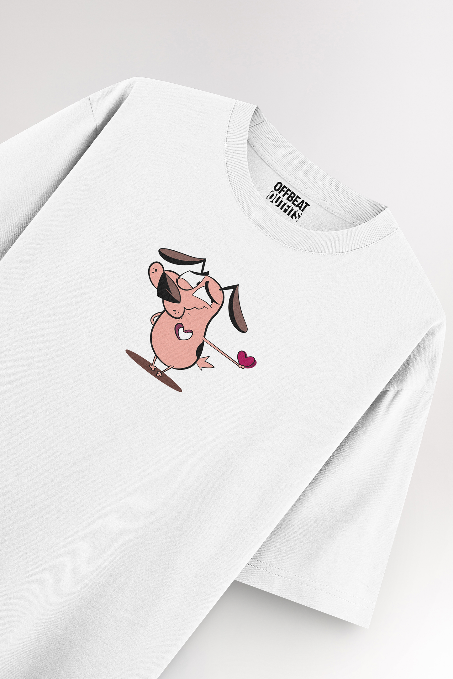 Courage dog | Oversized T-shirt