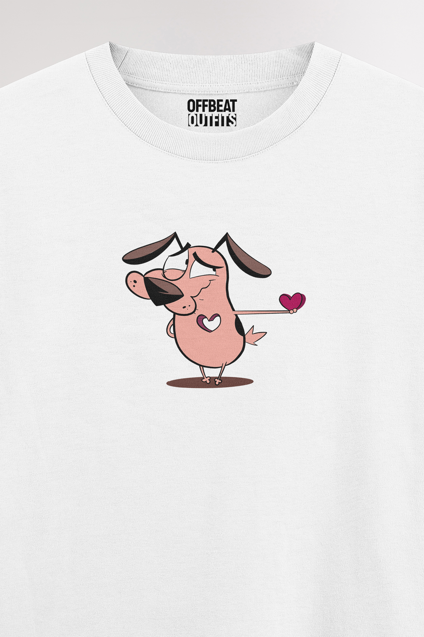 Courage dog | Oversized T-shirt