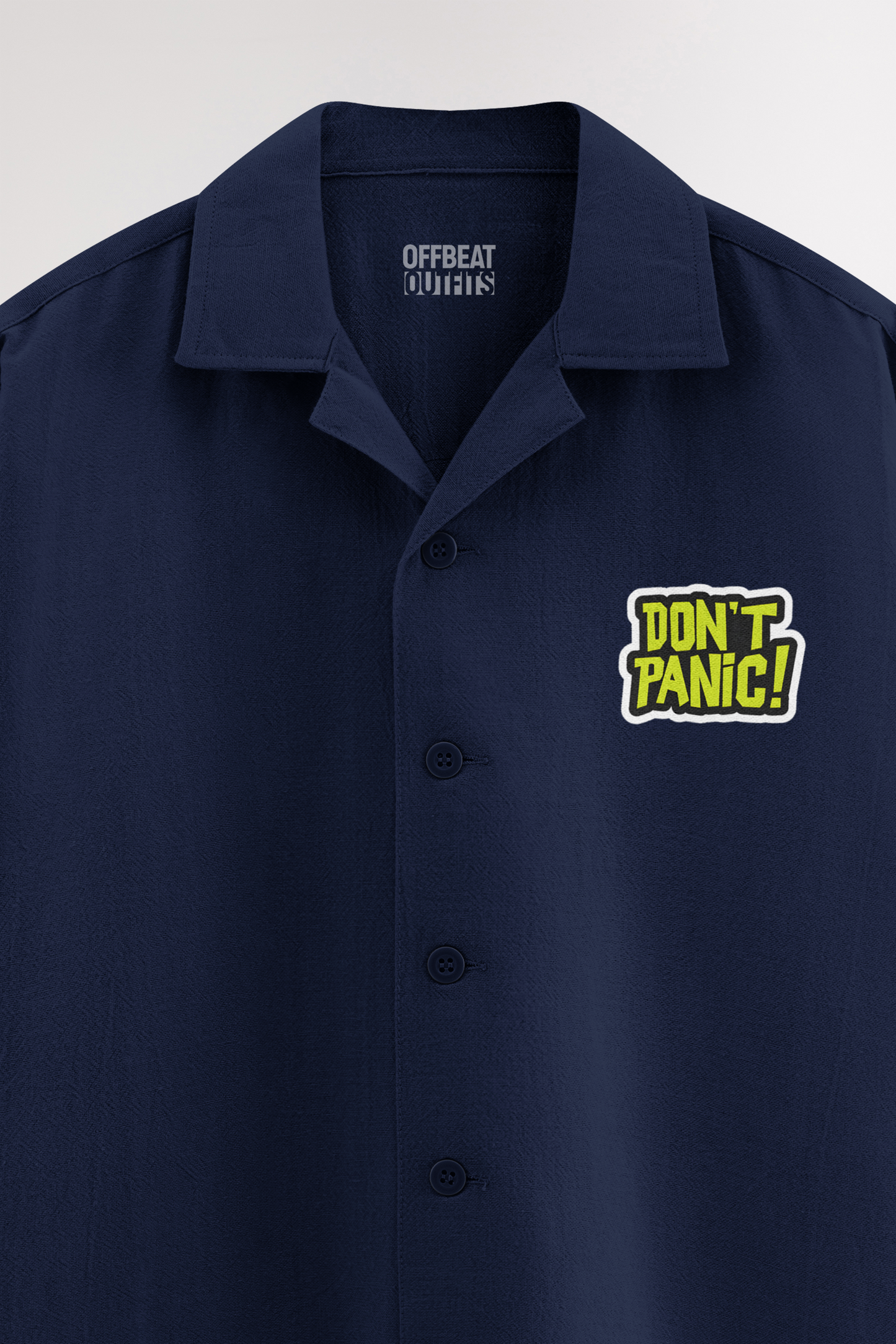 Don't Panic | Oversized Shirt