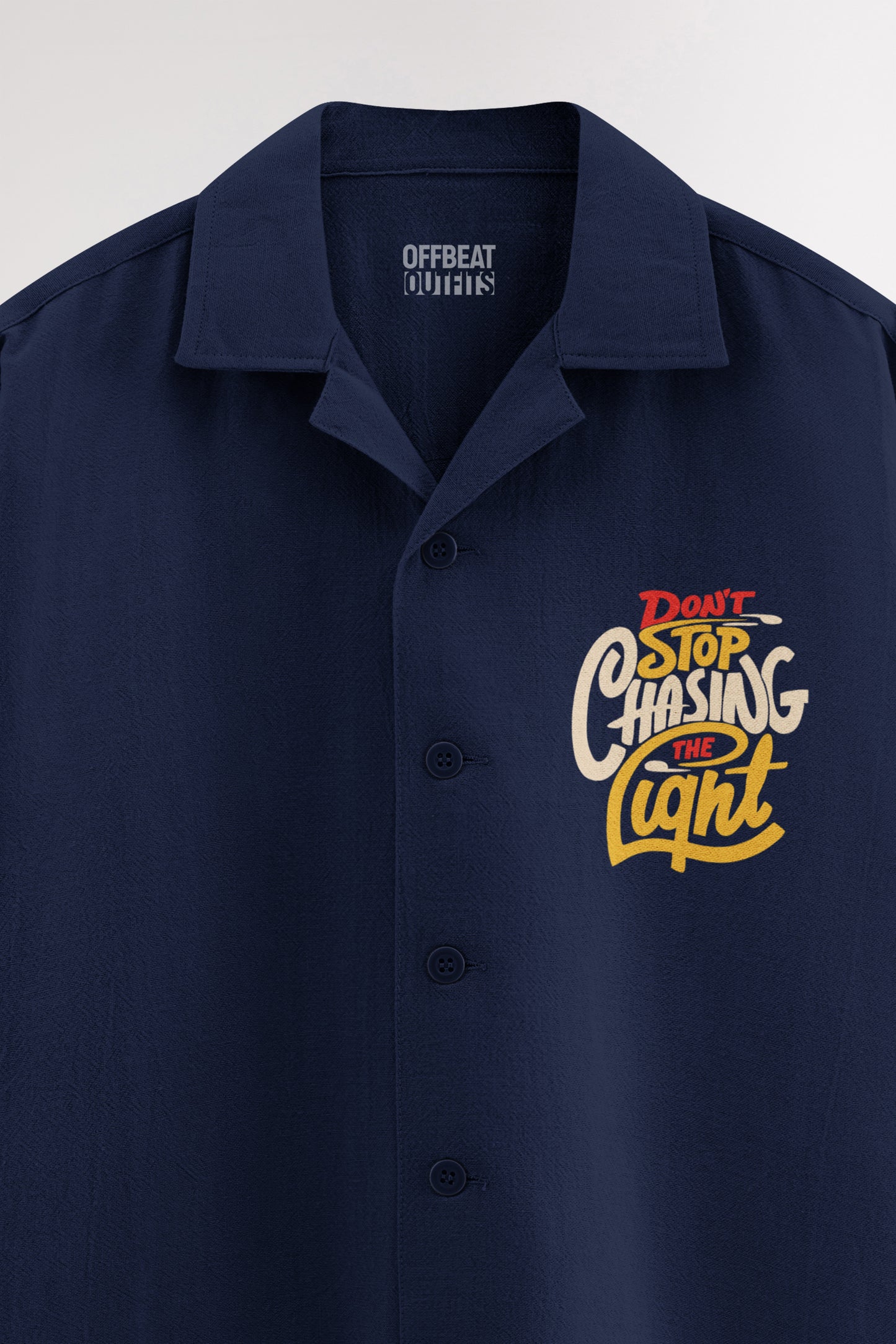 Don't stop chasing | Oversized Shirt