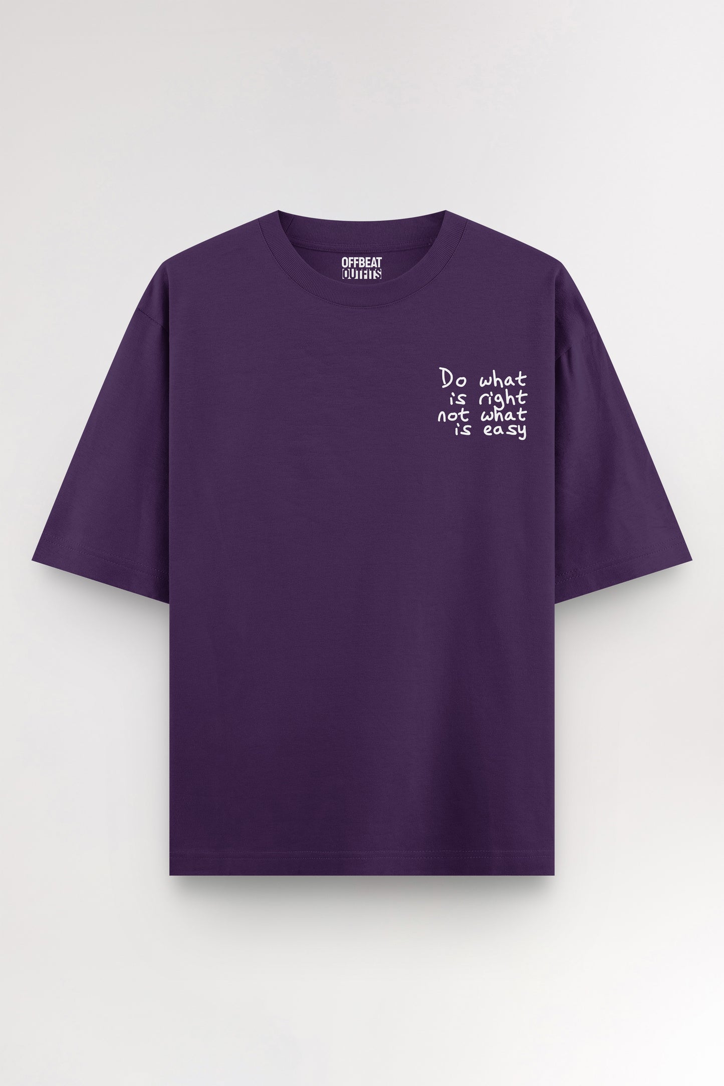 Do what is right | Oversized T-shirt