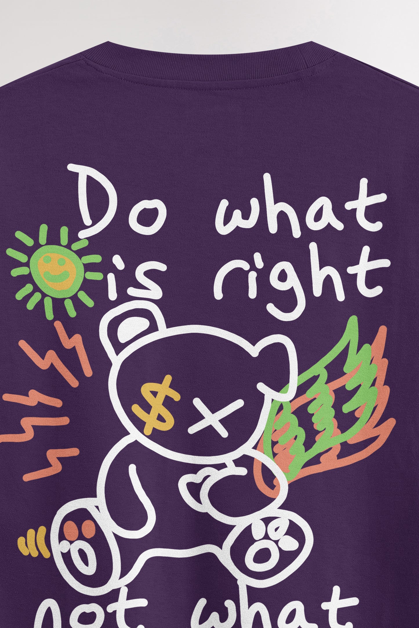 Do what is right | Oversized T-shirt