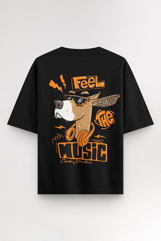 Feel the music | Oversized T-shirt