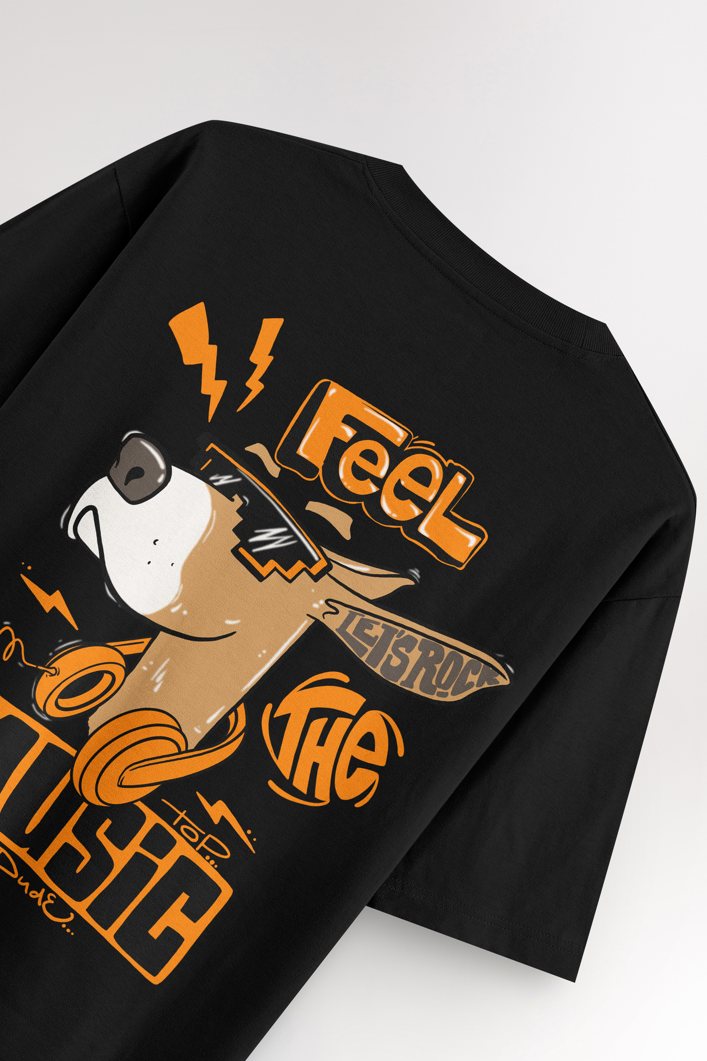 Feel the music | Oversized T-shirt
