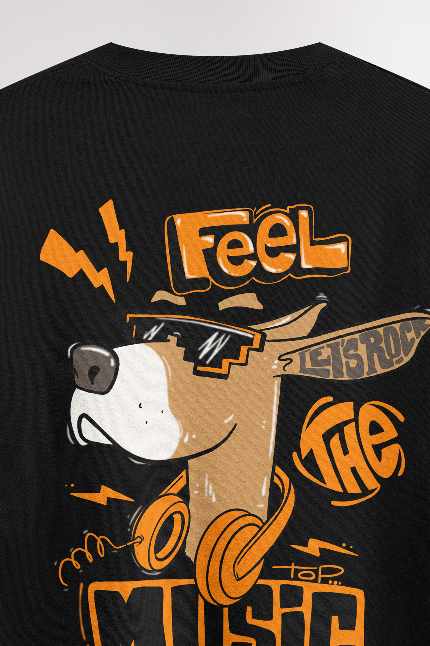 Feel the music | Oversized T-shirt