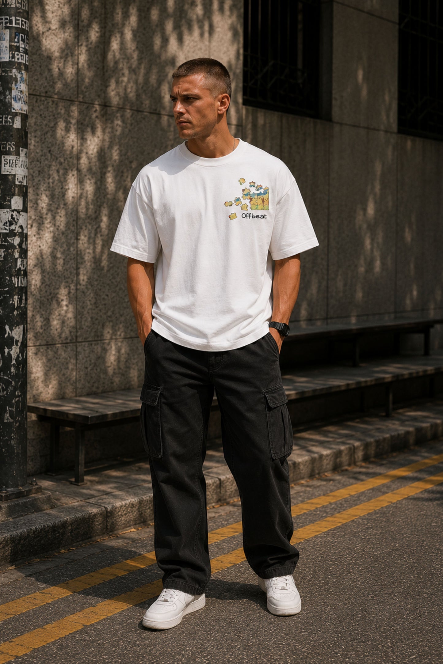 God is piecing | Oversized T-shirt