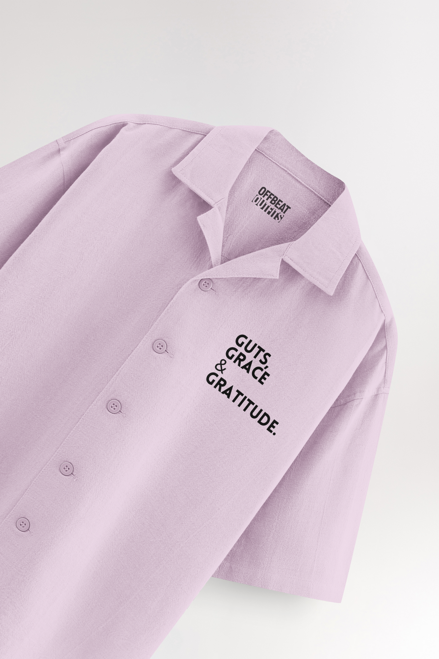 Guts Grace Gratitude | Oversized Shirt