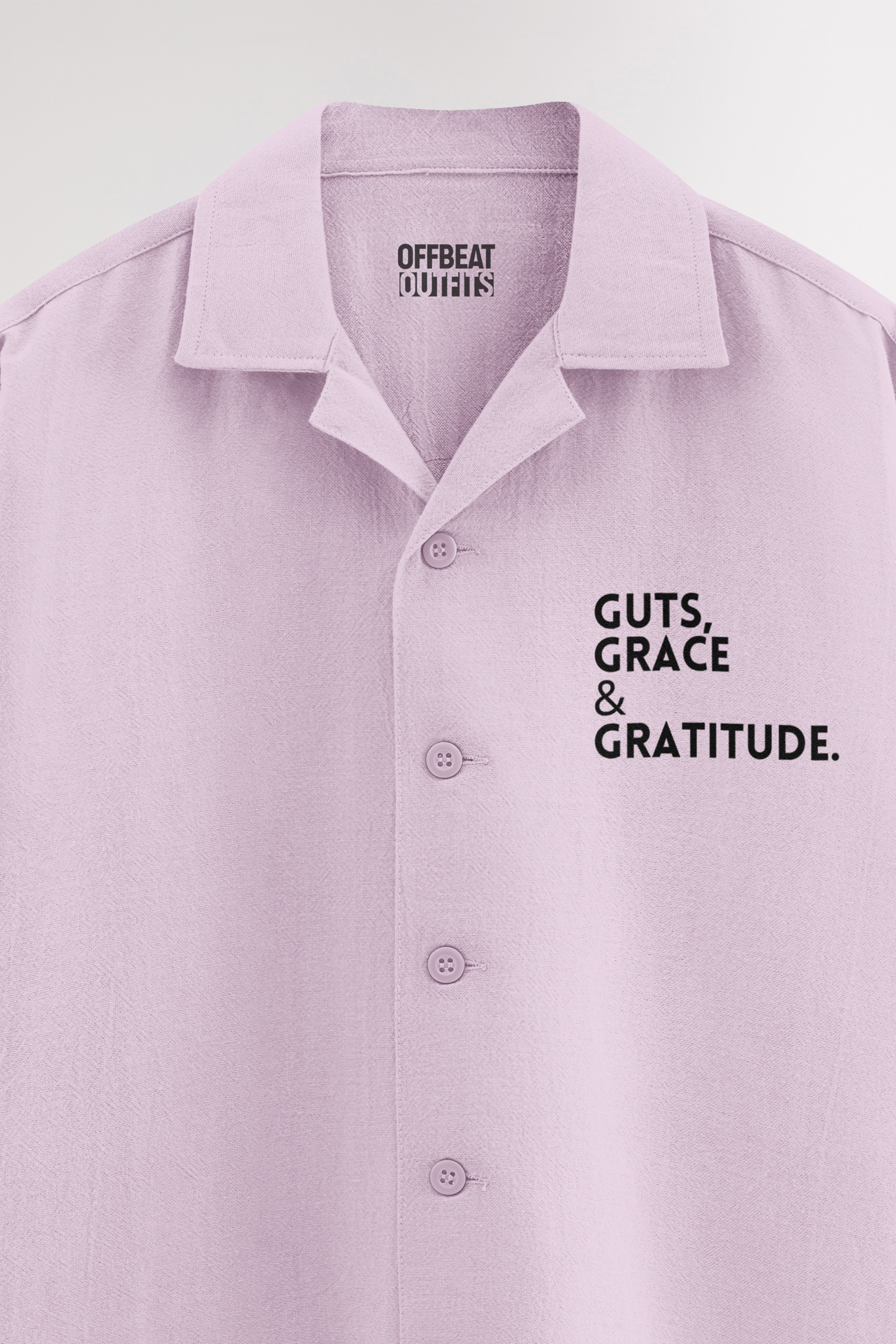Guts Grace Gratitude | Oversized Shirt