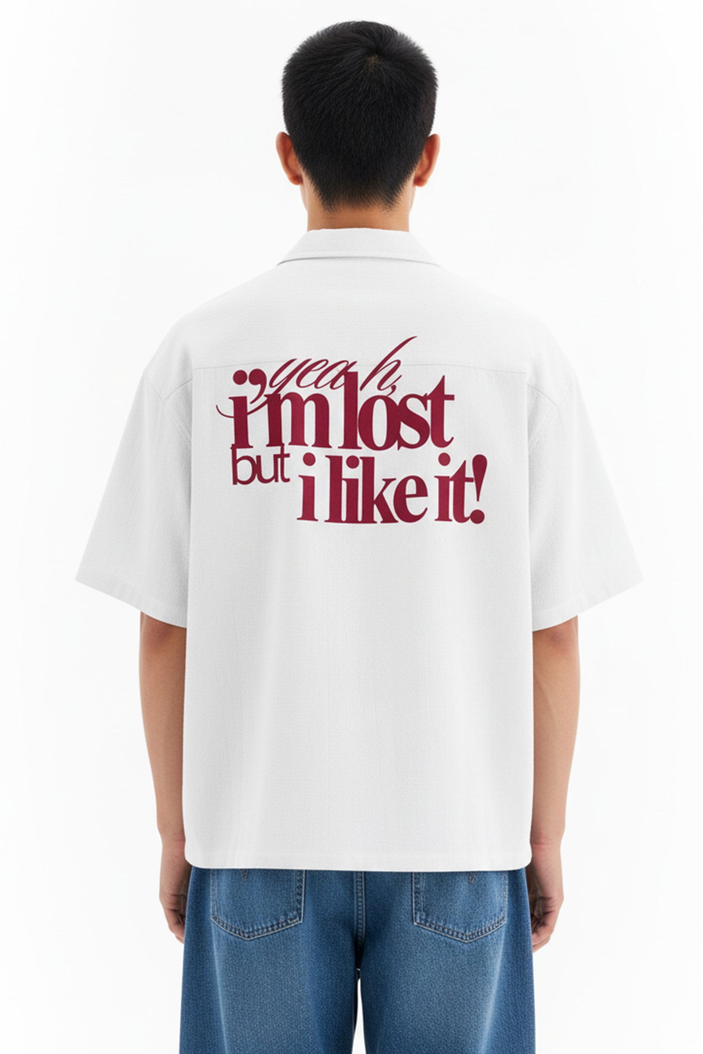 I am lost | Unisex Oversized Shirt