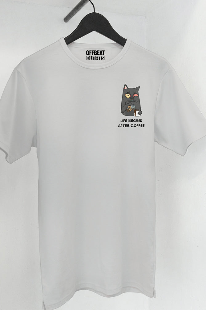 Life Begins After Coffee | Oversized T-shirts