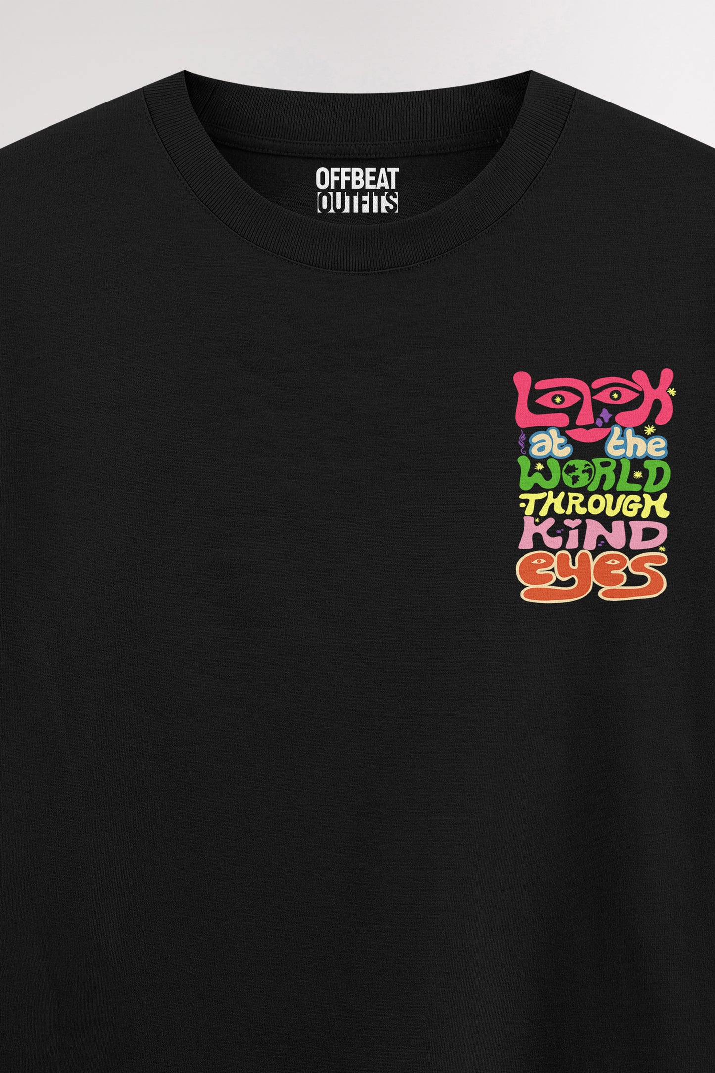 Look at the world | Oversized T-shirt