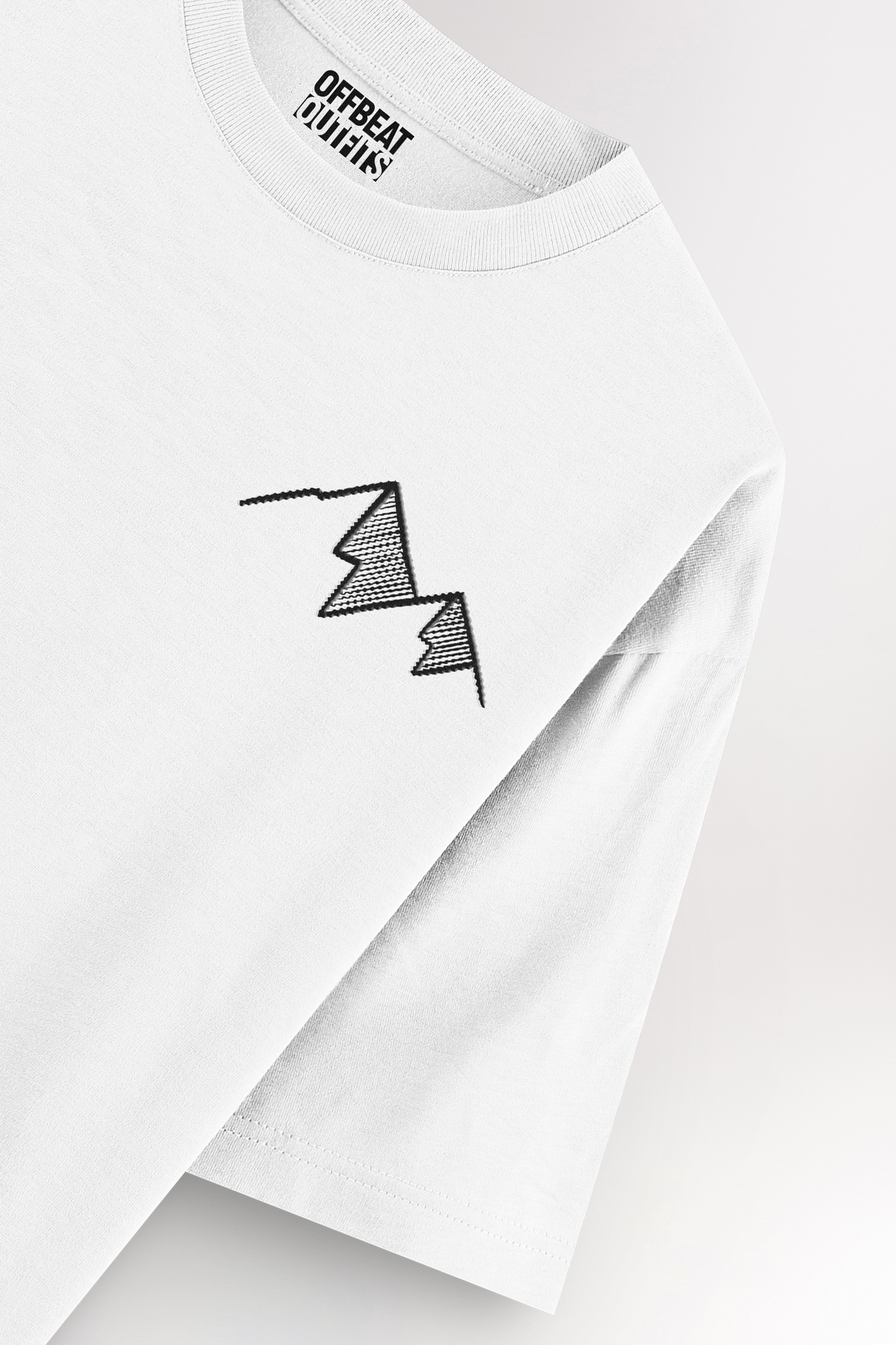Mountain Embroidery | Oversized T-shirt