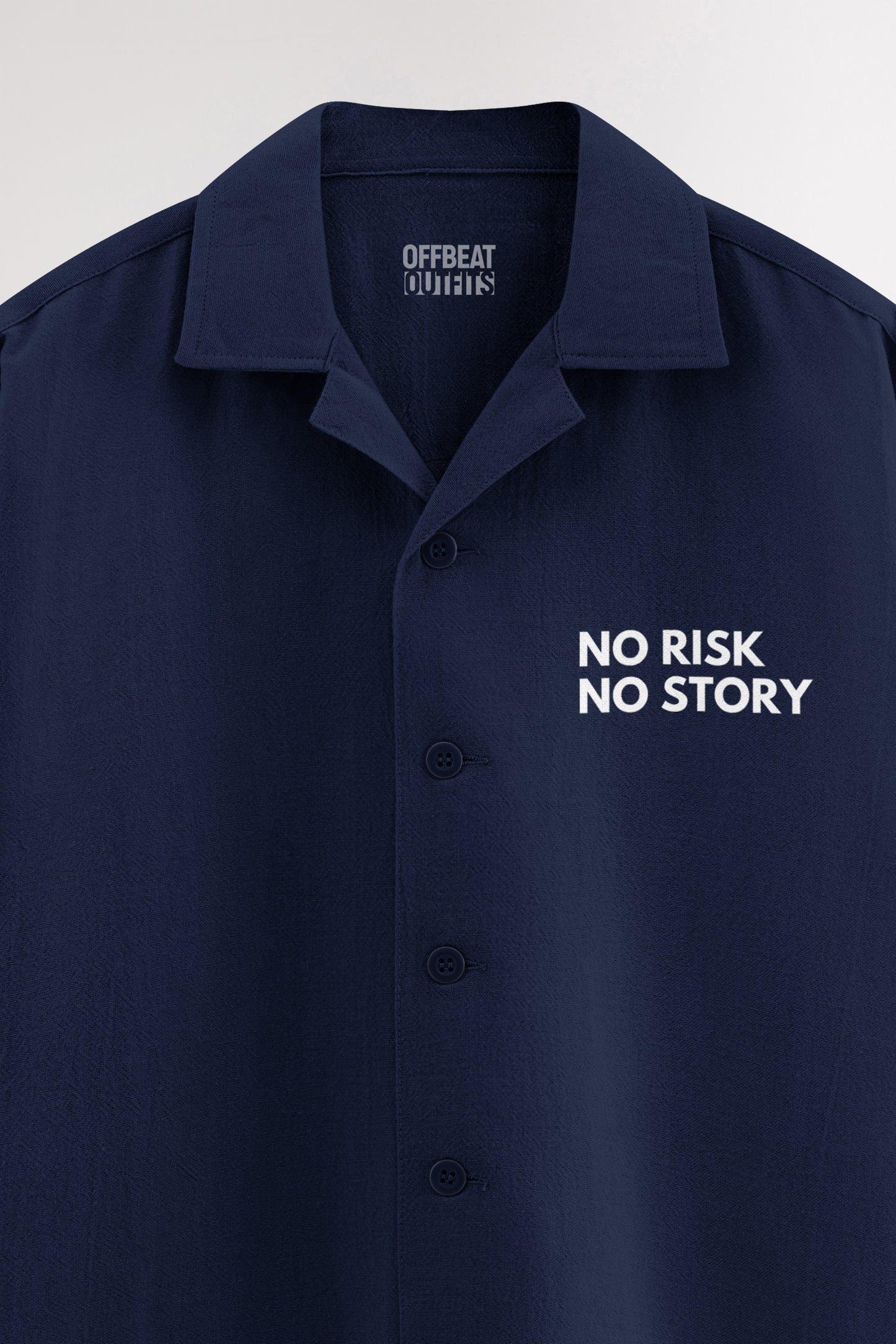 No risk No story | Oversized Shirt