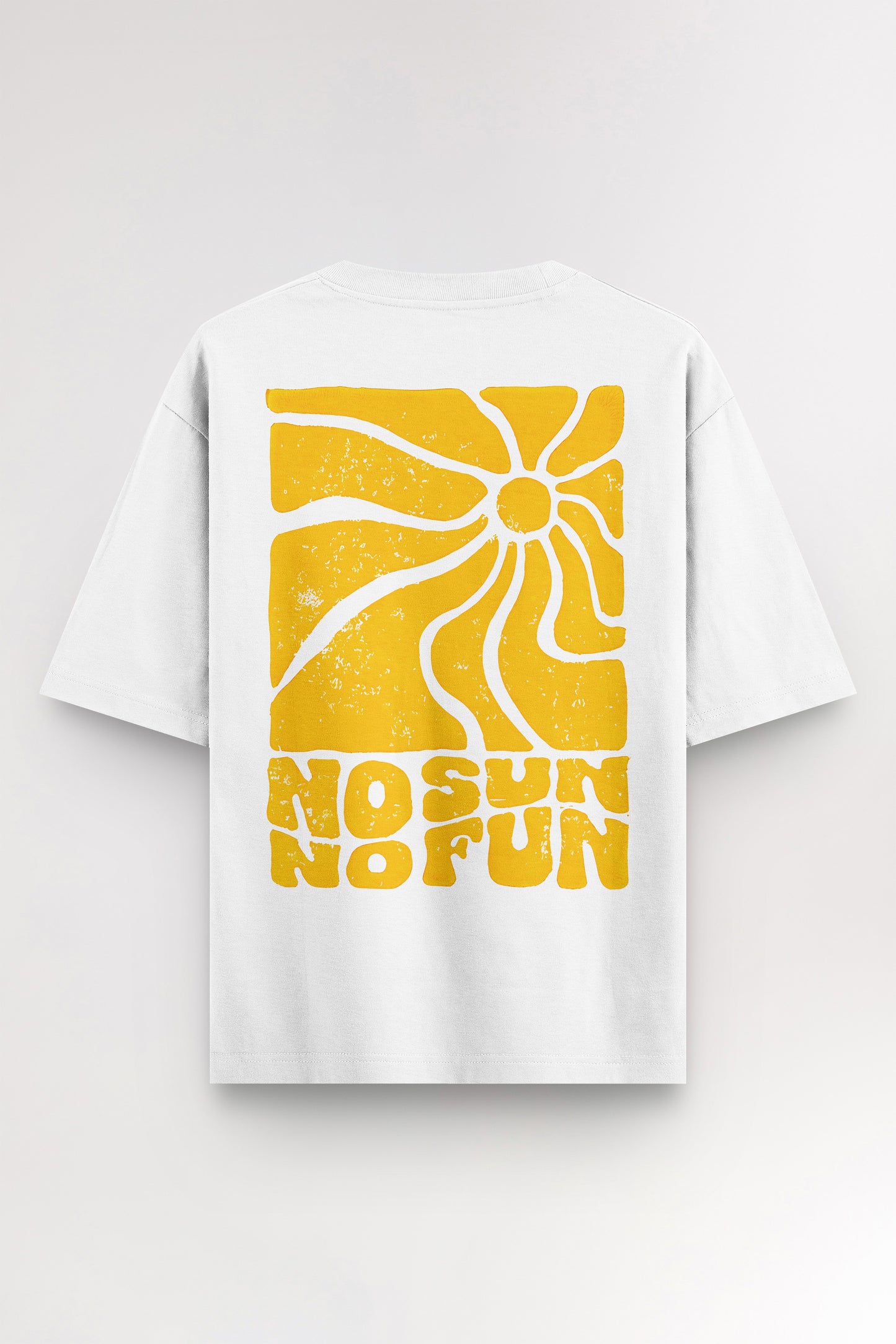 No sun No fun | Oversized T-shirt
