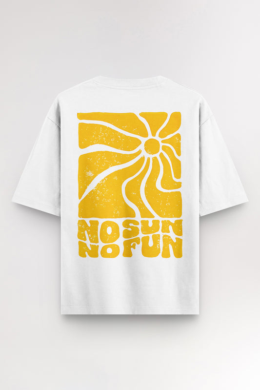 No sun No fun | Oversized T-shirt
