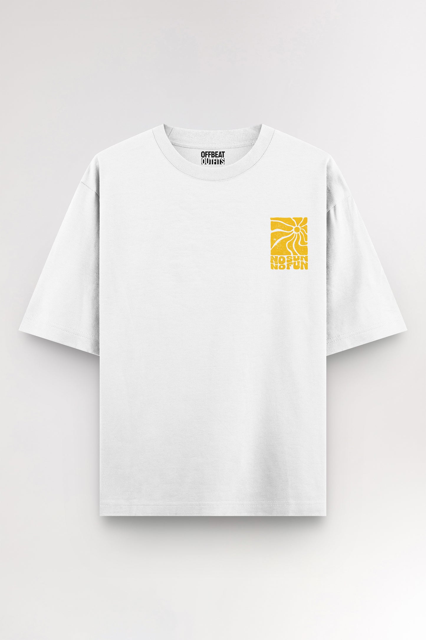 No sun No fun | Oversized T-shirt