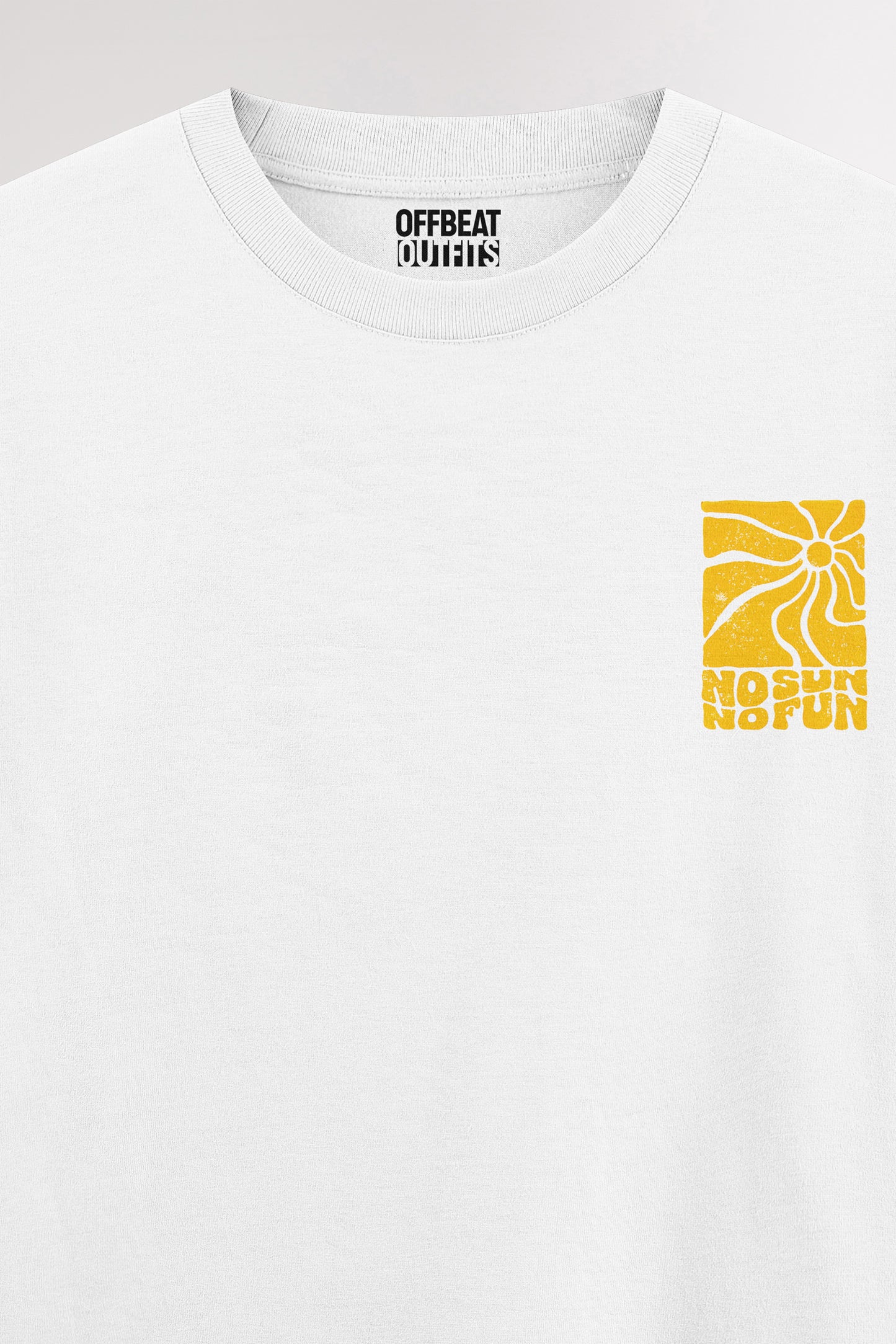 No sun No fun | Oversized T-shirt