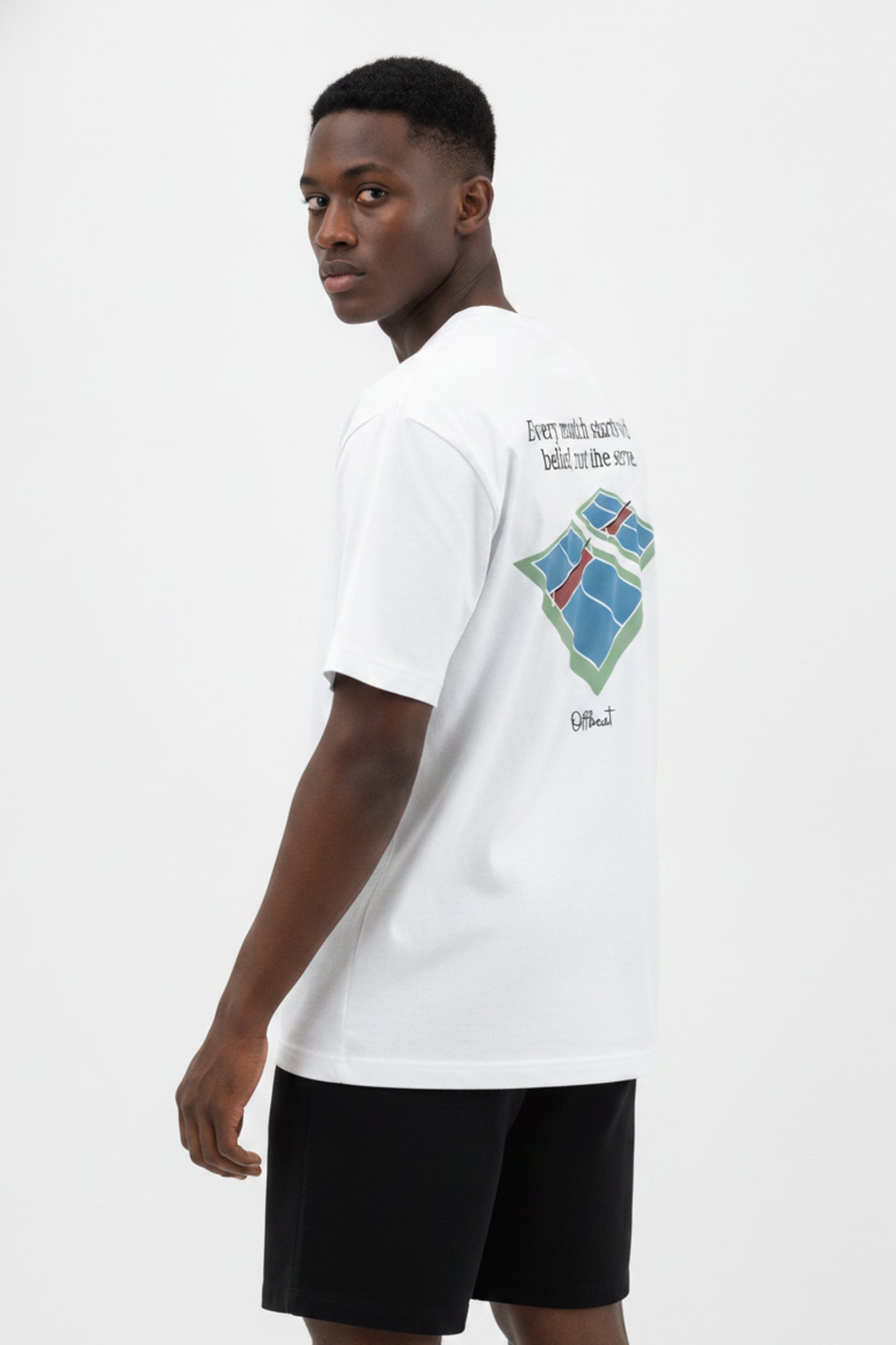 Match Belief - Pickleball | Unisex Oversized T-shirt