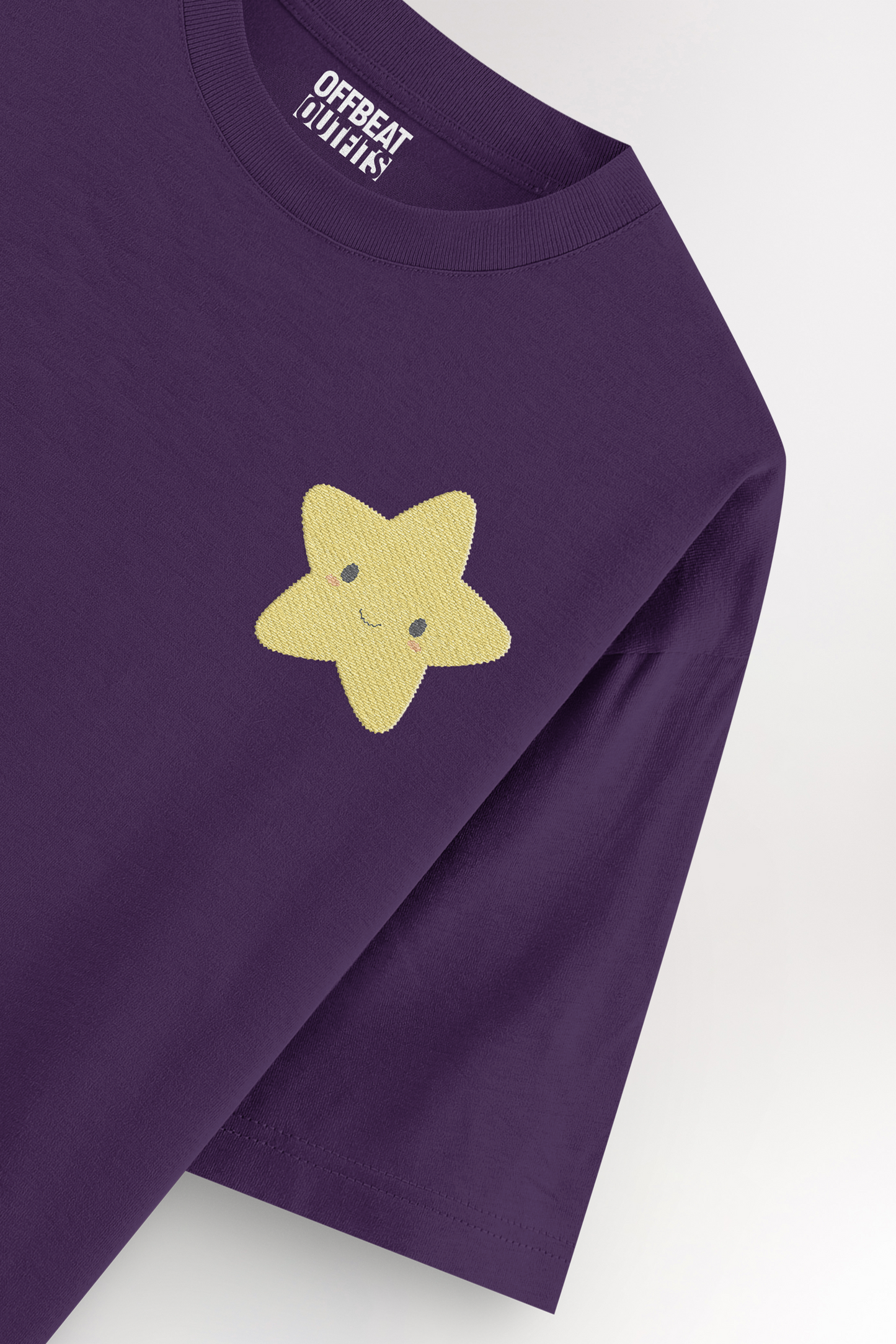 Star Embroidery | Oversized T-shirt