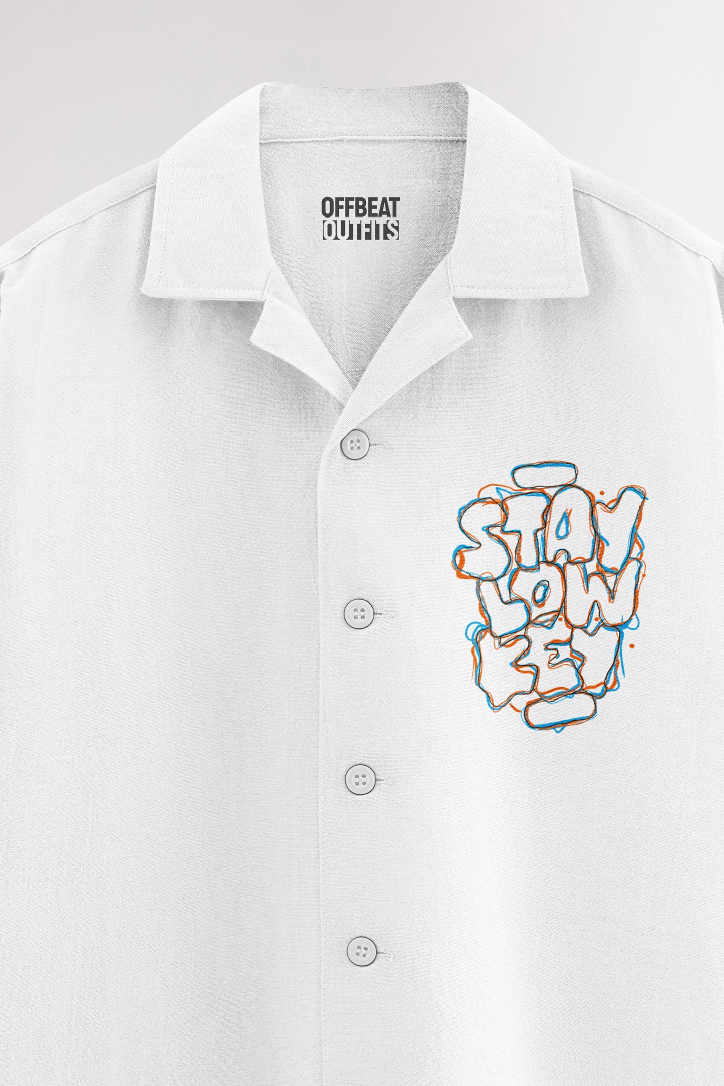 Stay low key | Oversized Shirt