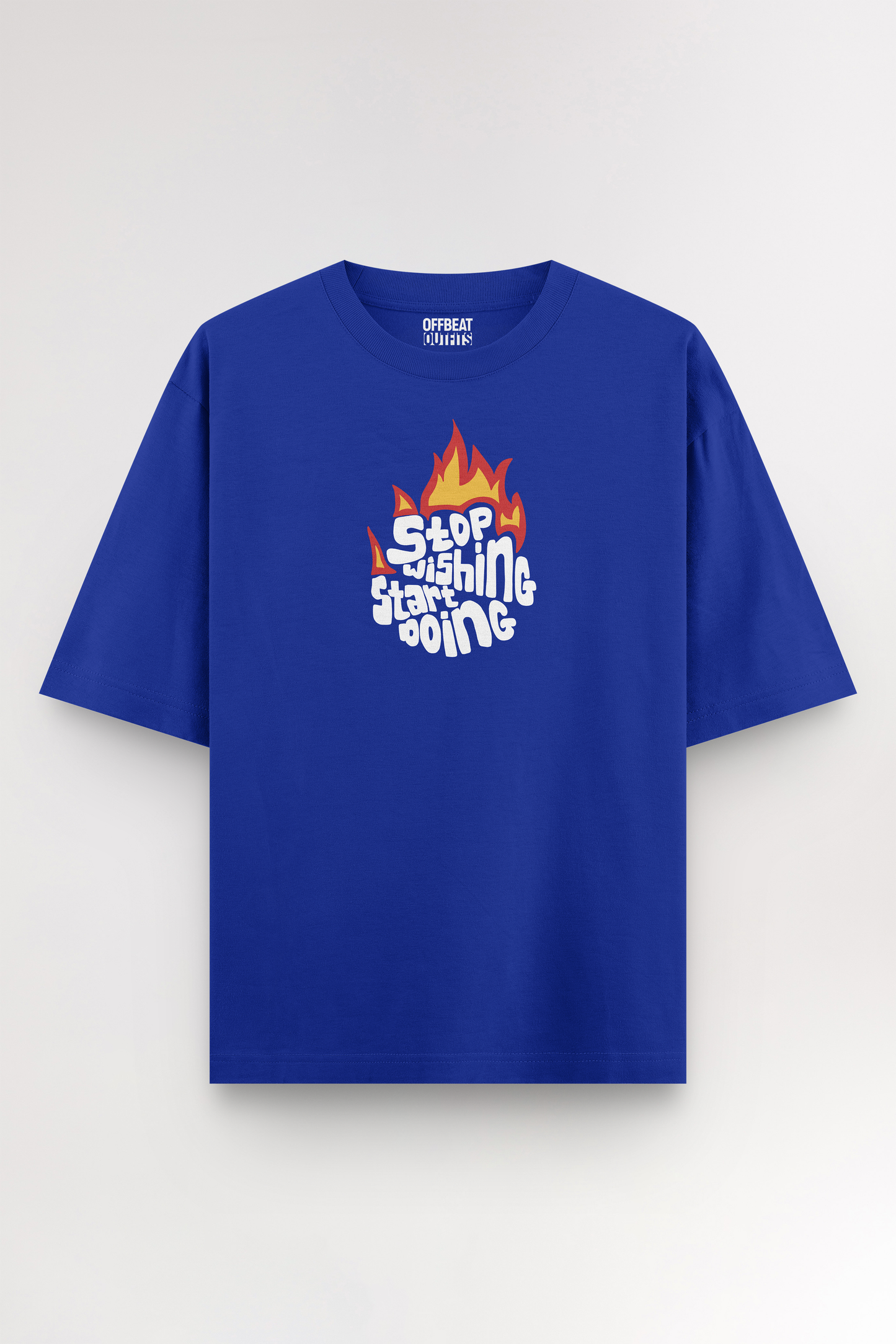 Stop wishing start doing | Oversized T-shirt