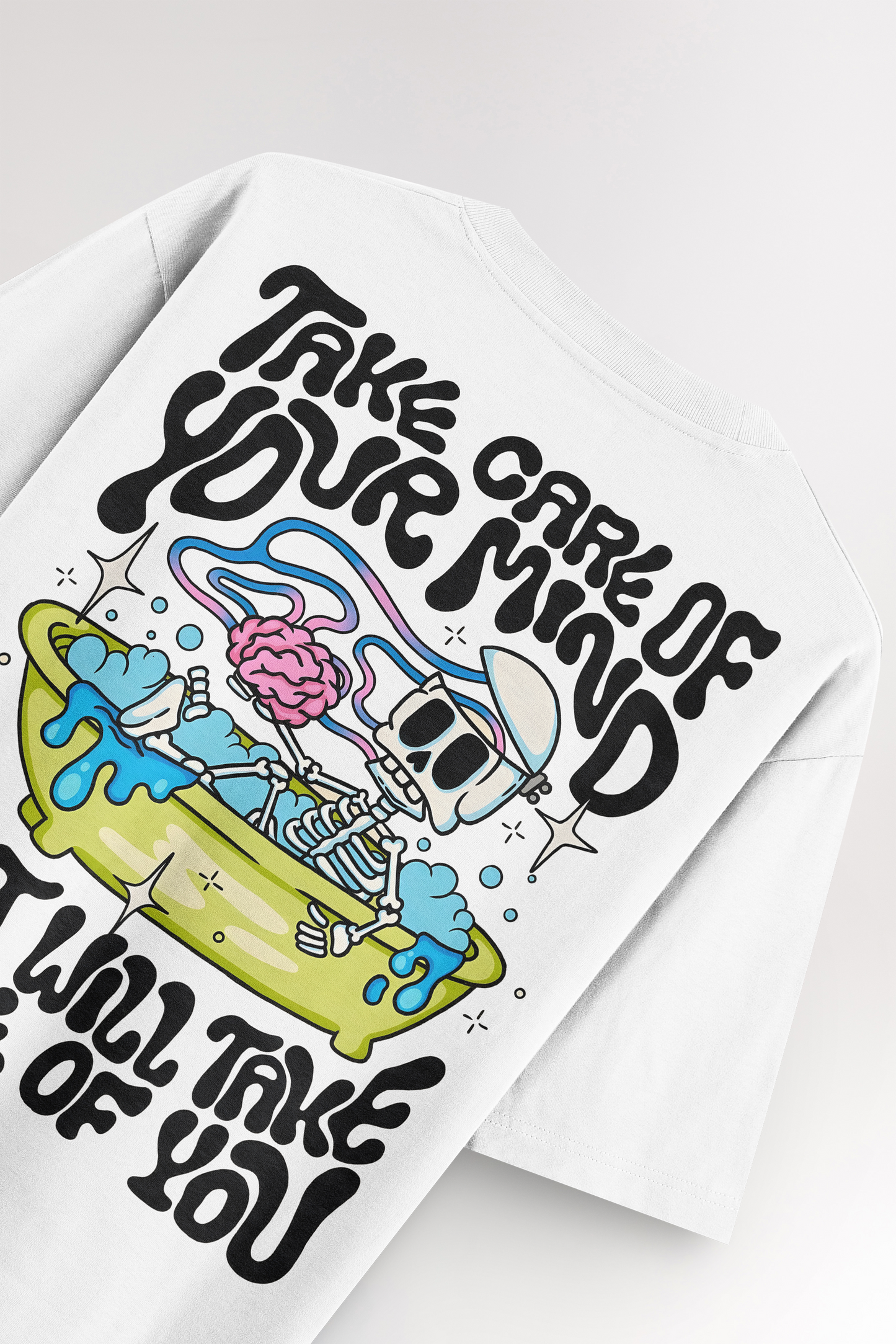 Take care of your mind | Oversized T-shirt