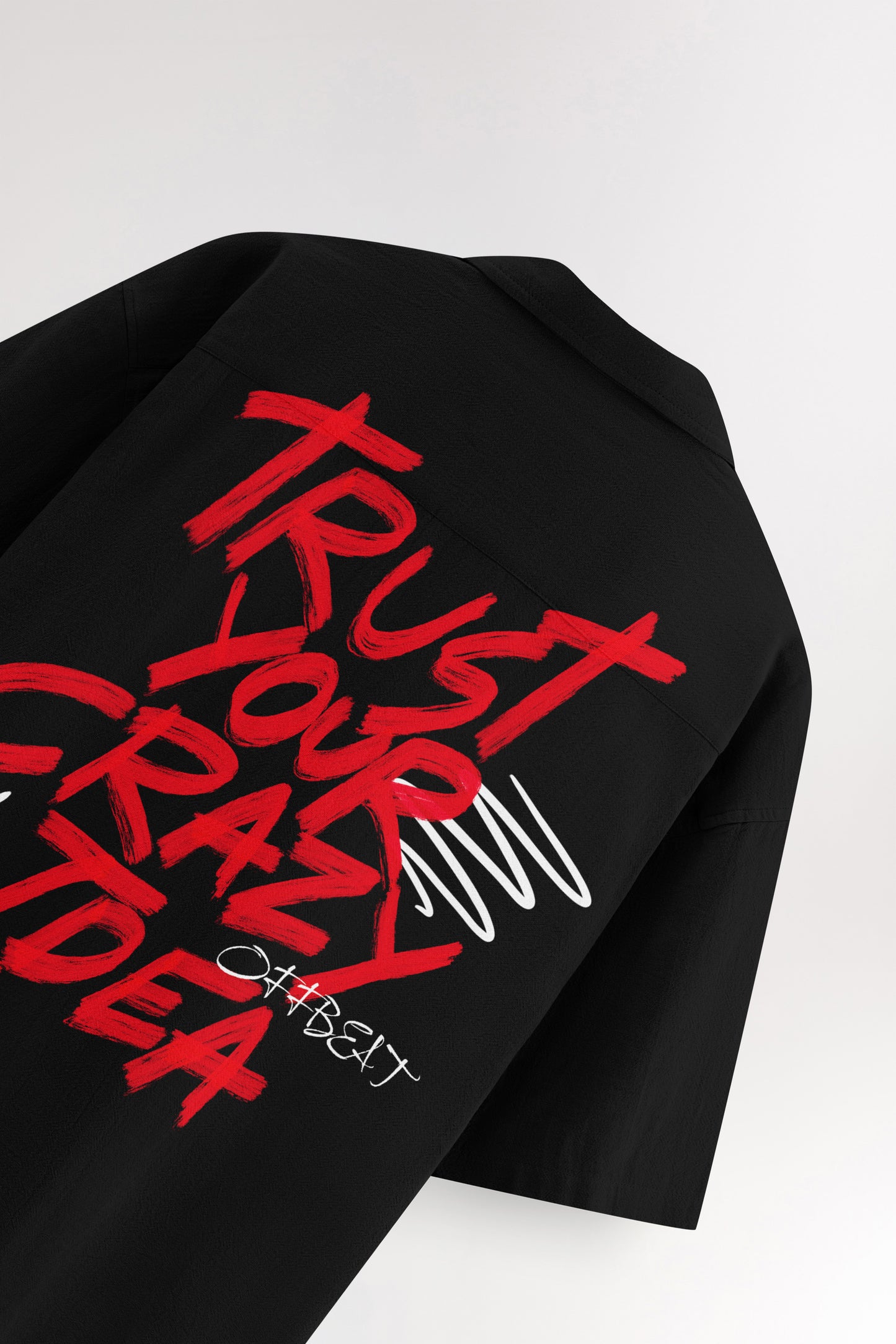 Trust your crazy idea | Oversized Shirt