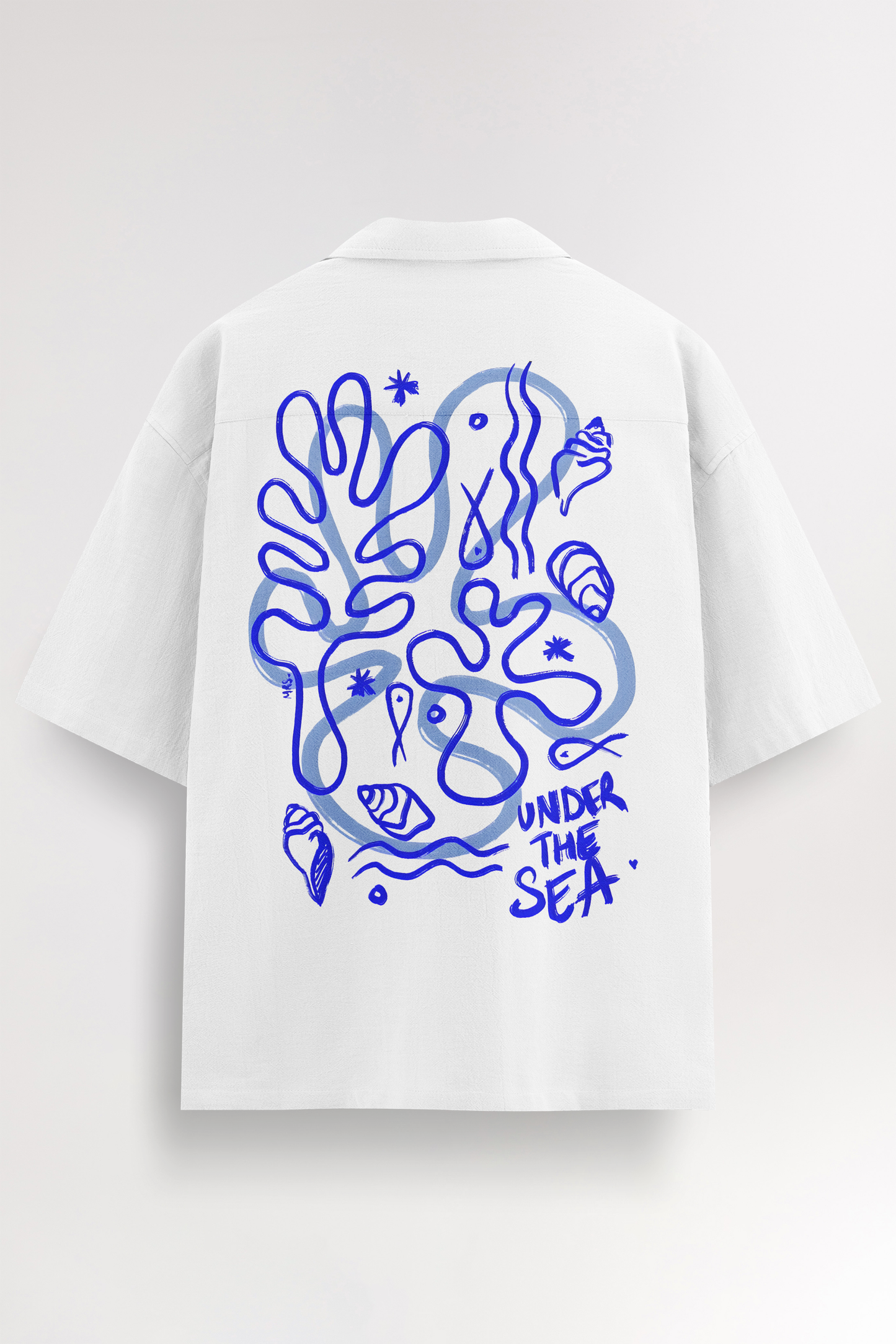 Under the sea | Oversized Shirt