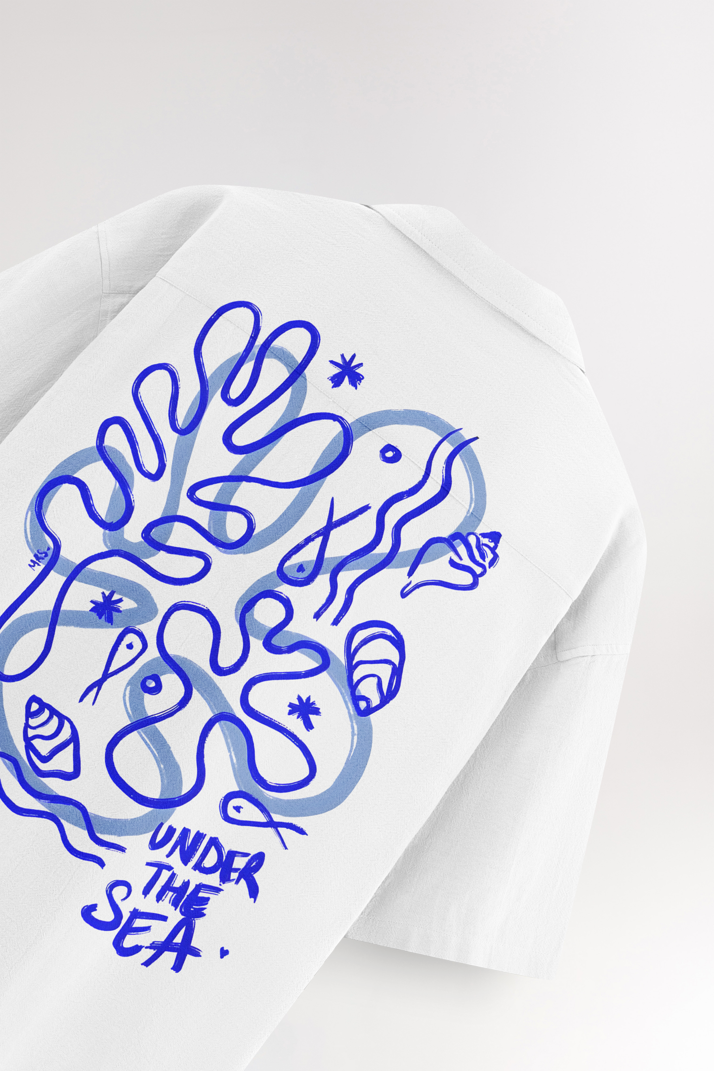 Under the sea | Oversized Shirt