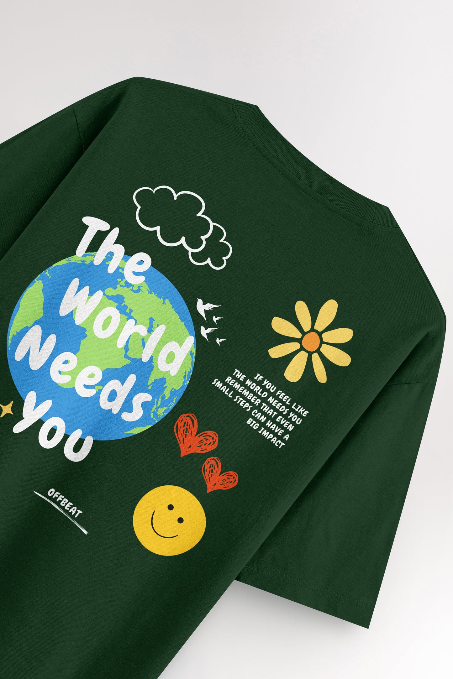 World needs you | Oversized T-shirt
