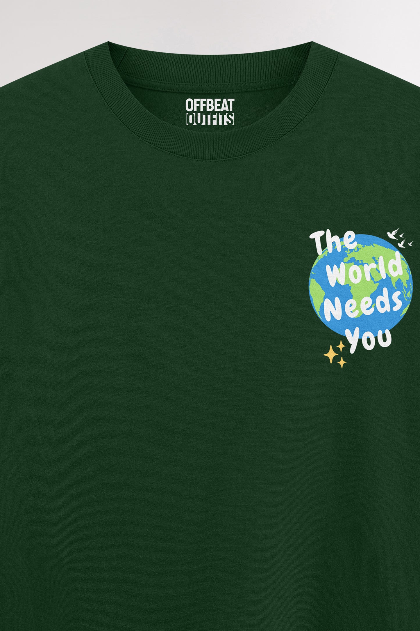 World needs you | Oversized T-shirt