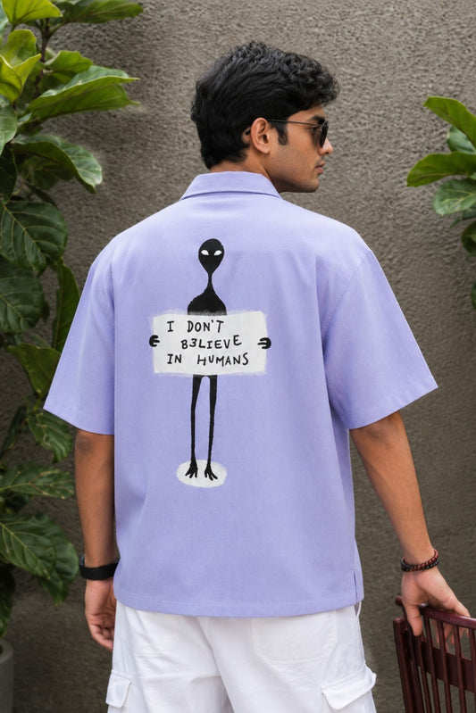 Don't believe in Humans | Unisex Oversized Shirt
