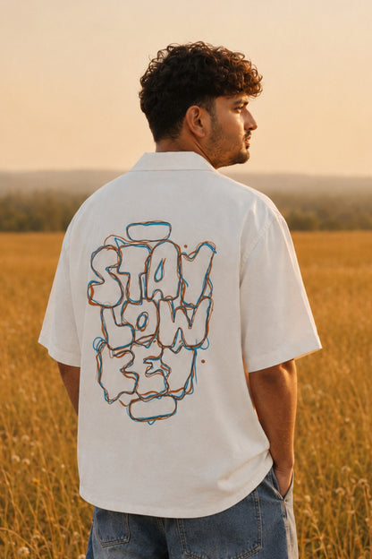 Stay low key | Oversized Shirt