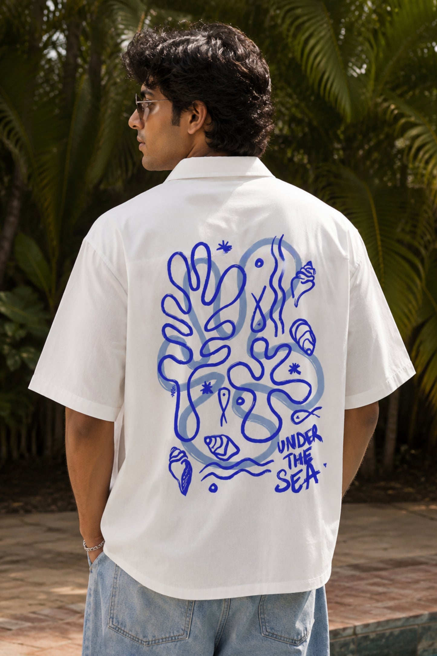 Under the sea | Oversized Shirt