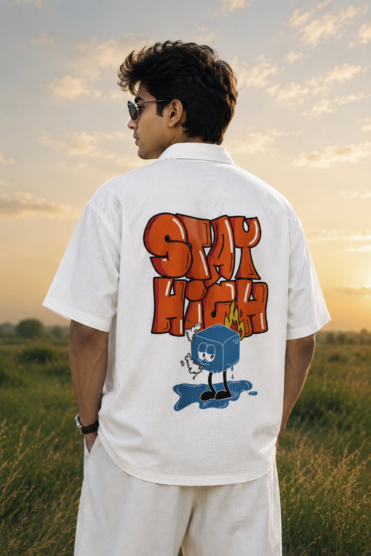 Stay High | Oversized Shirt