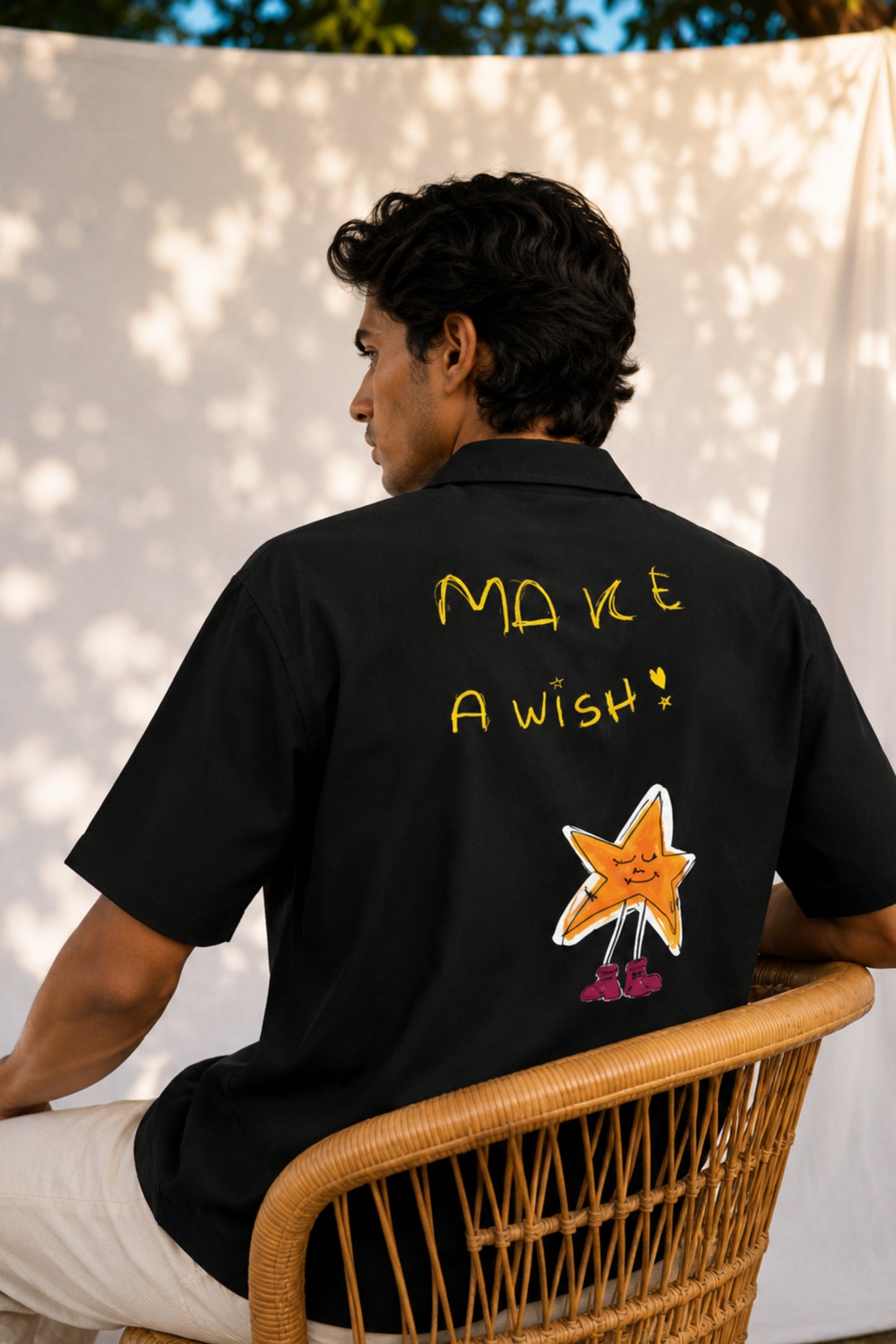 Make a wish | Unisex Oversized Shirt