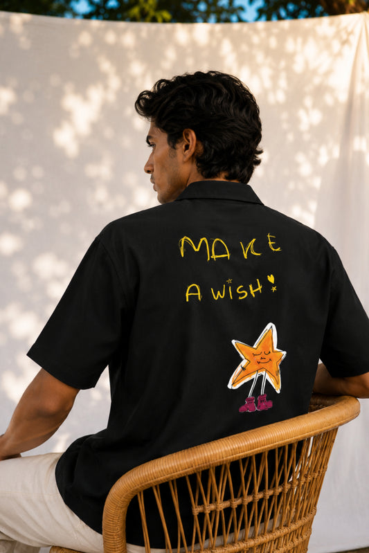 Make a wish | Unisex Oversized Shirt