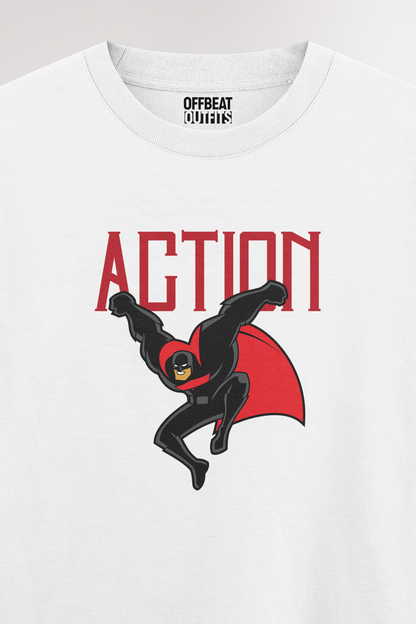 Action Superhero | Oversized T-shirt