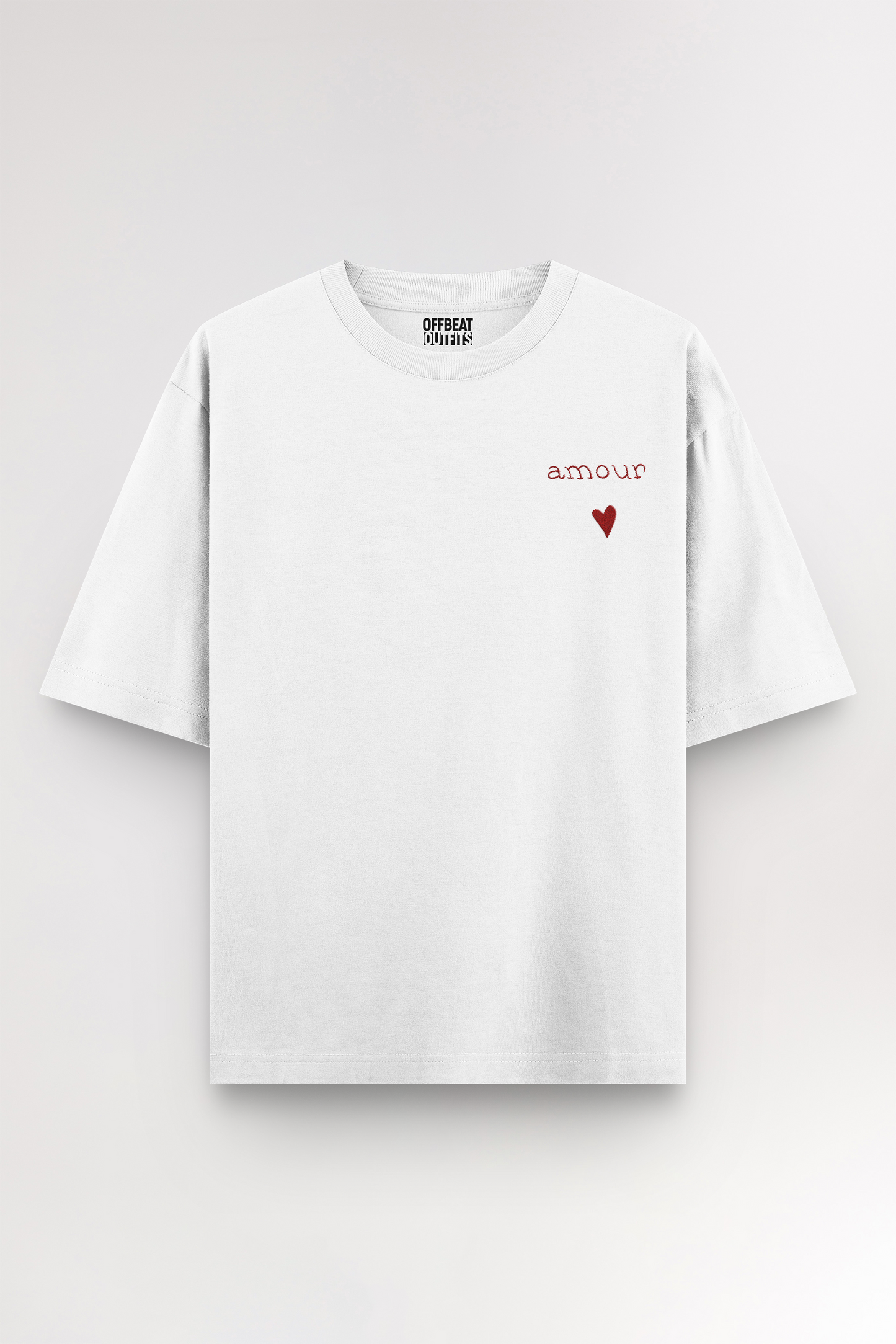 Amour Embroidery | Oversized T-shirt