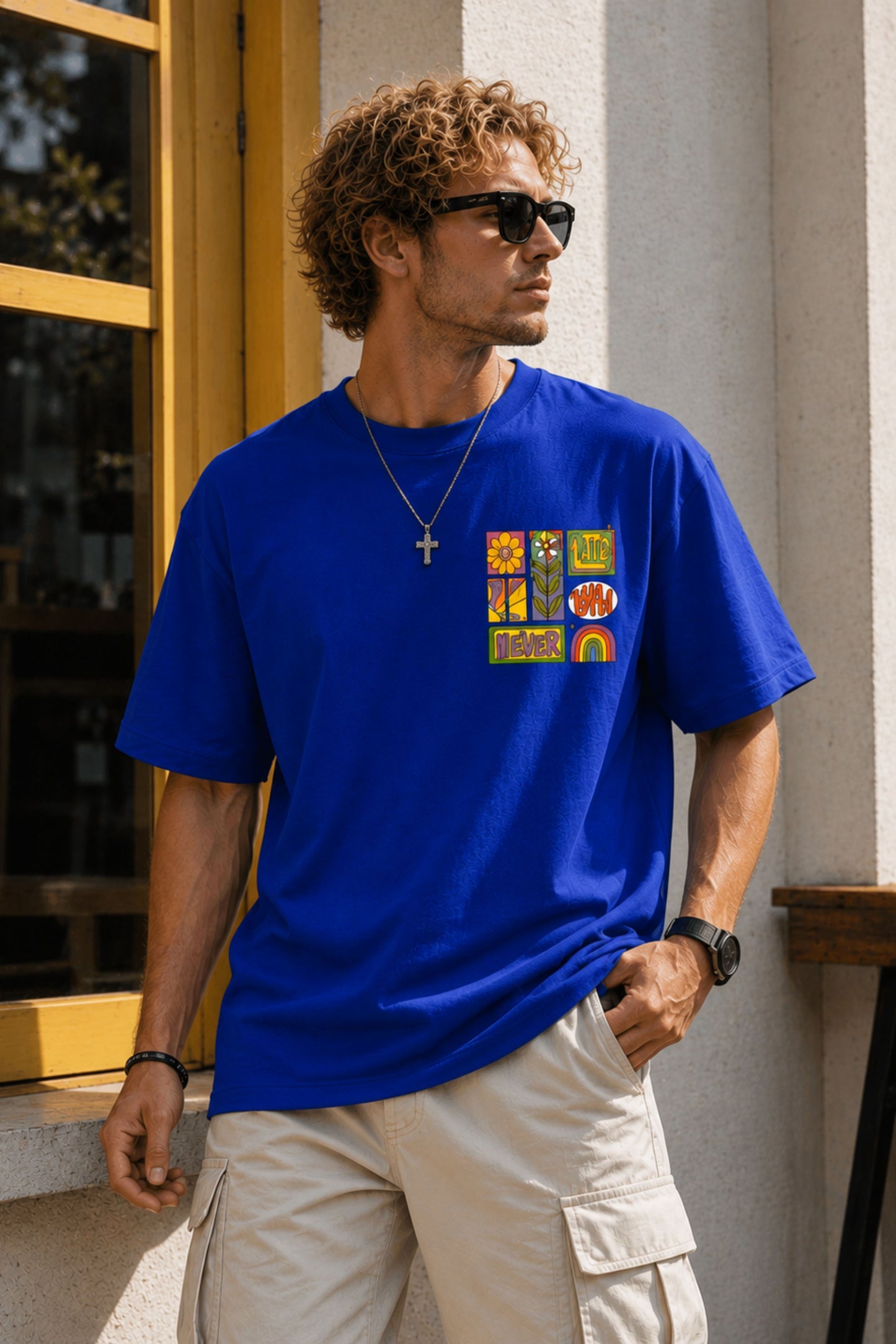 Better late than never | Oversized T-shirt