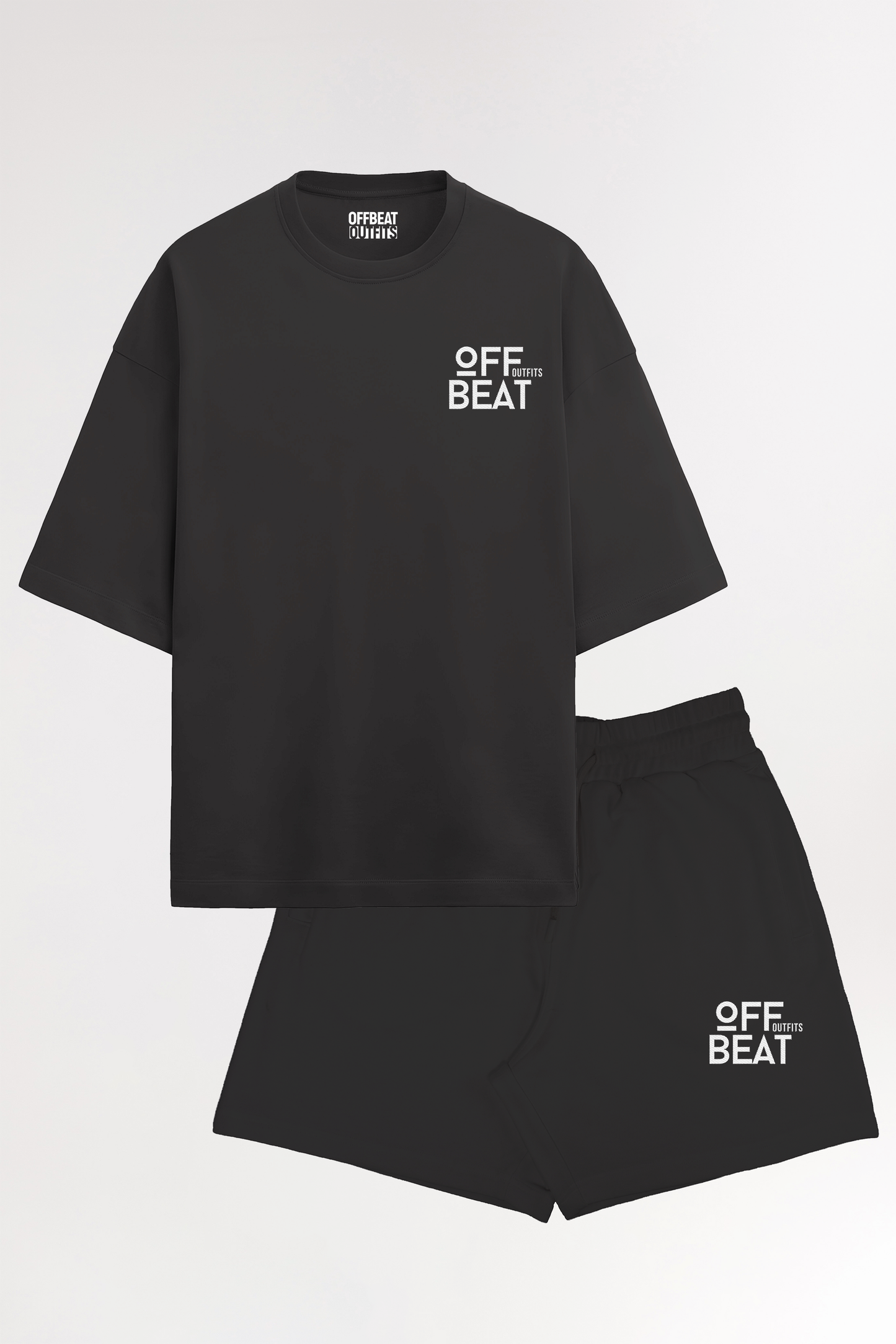 Black Oversized Co-ord set | Unisex