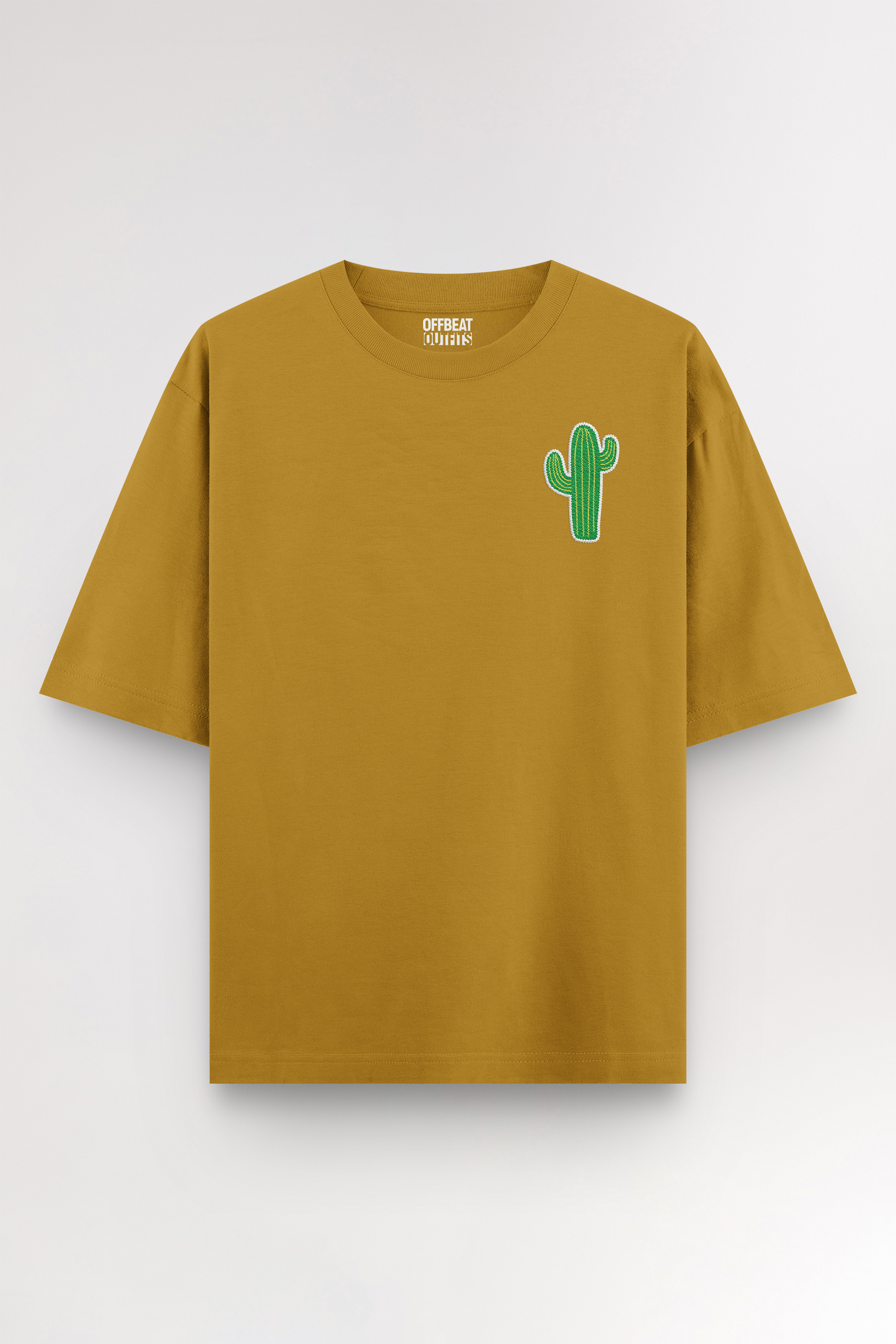 Cactus Embroidery | Oversized T-shirt