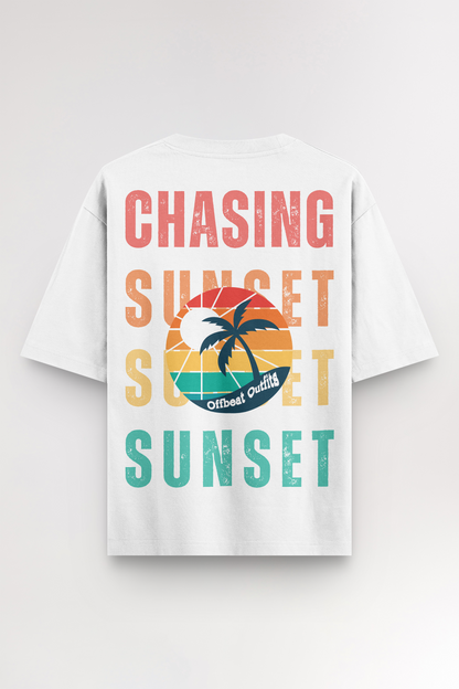 Chasing sunset | Oversized T-shirt