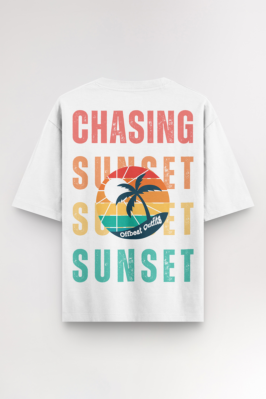 Chasing sunset | Oversized T-shirt