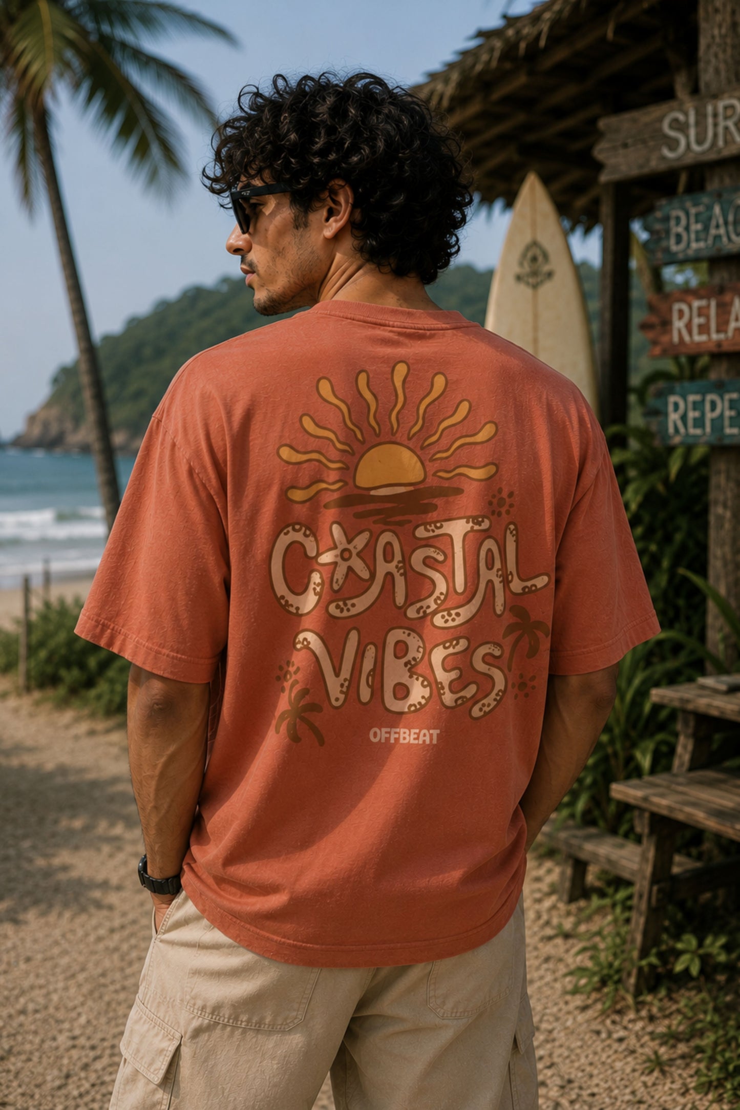Coastal Vibes | Oversized T-shirt