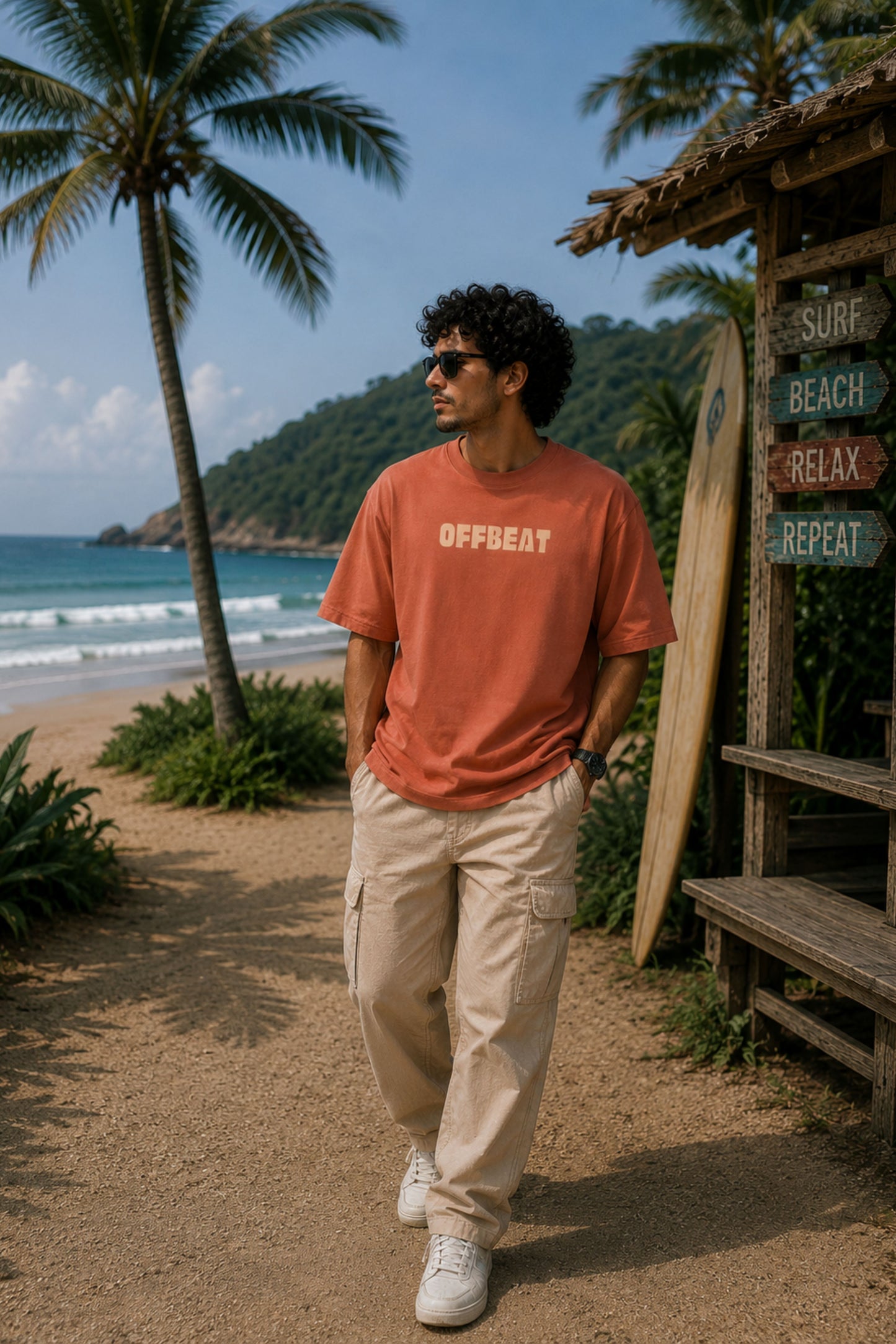 Coastal Vibes | Oversized T-shirt