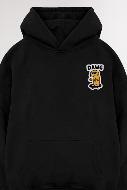 Dawg Embroidery | Oversized Hoodie